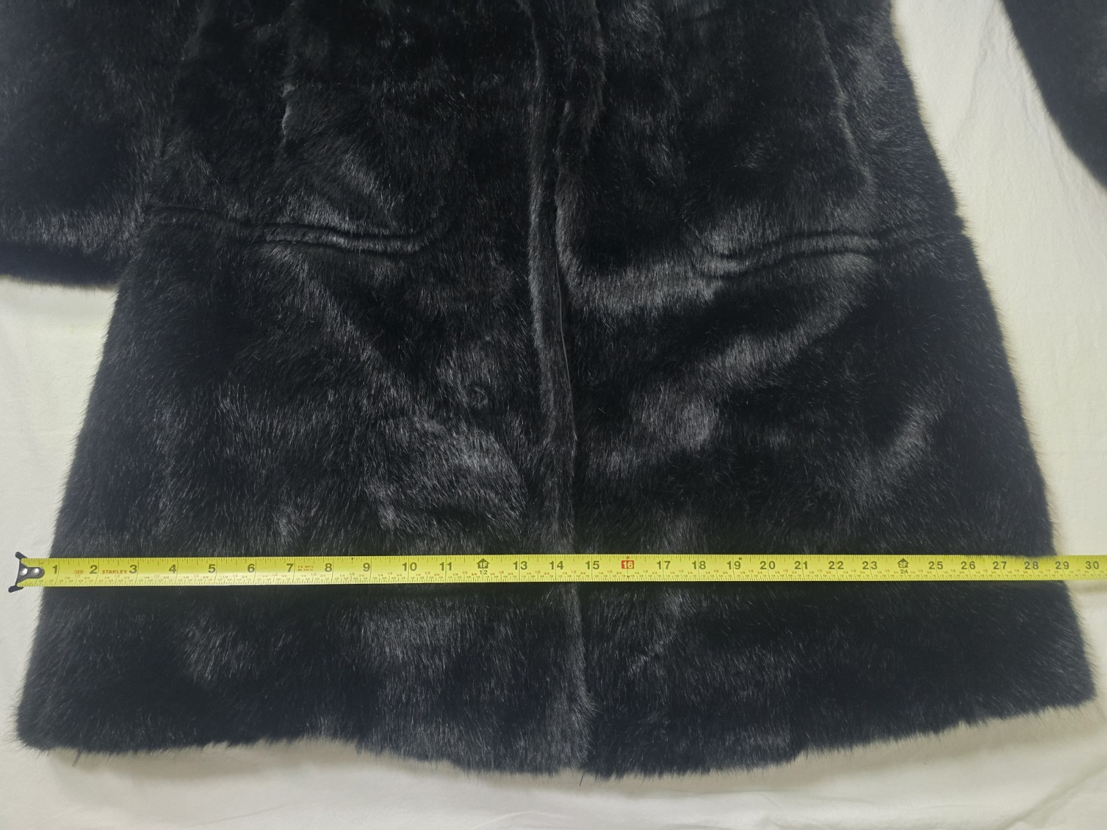 Faux Leather Faux Fur Quilted Jacket Boy And Girl 5xl≈M/L