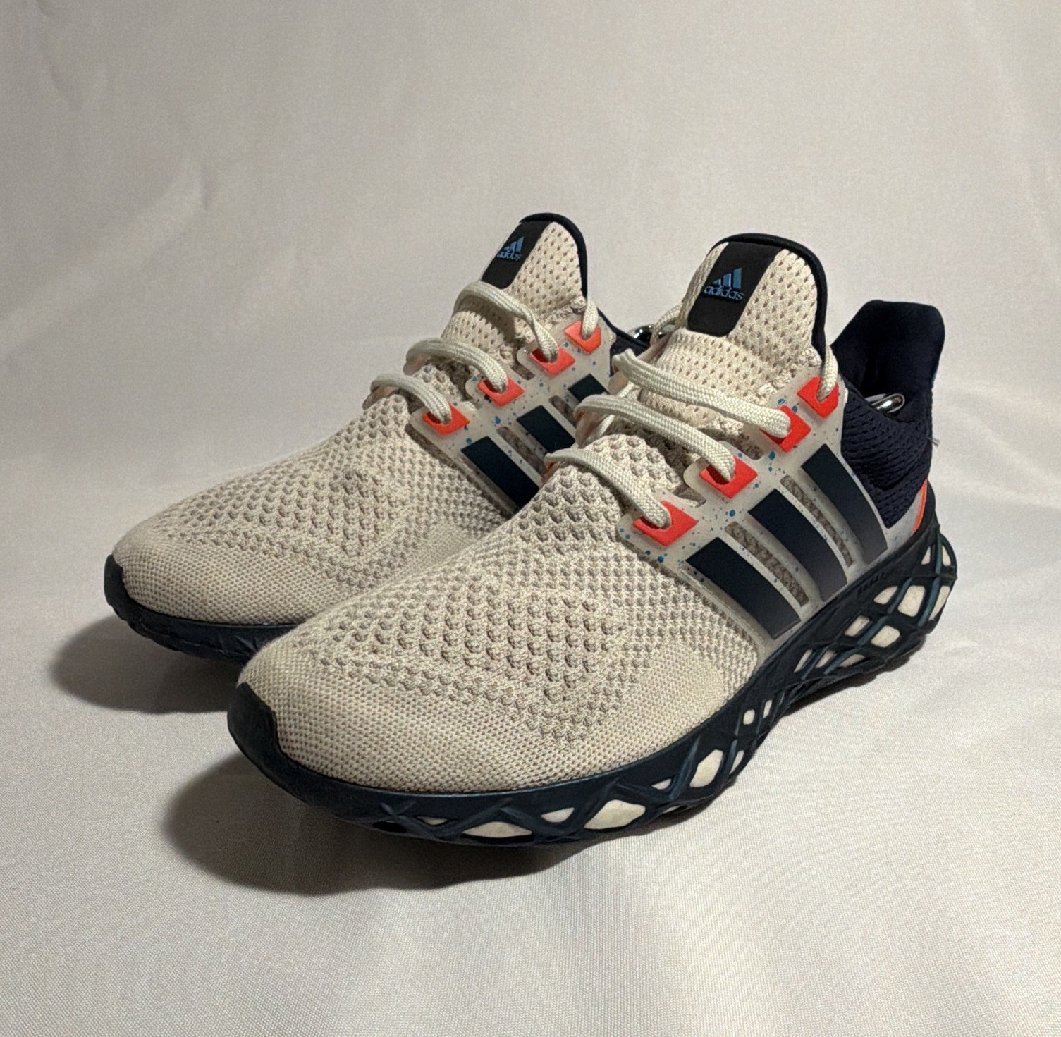 adidas UltraBoost Web DNA Men’s Low Top Lace-Up Primeknit Sneakers GX2135