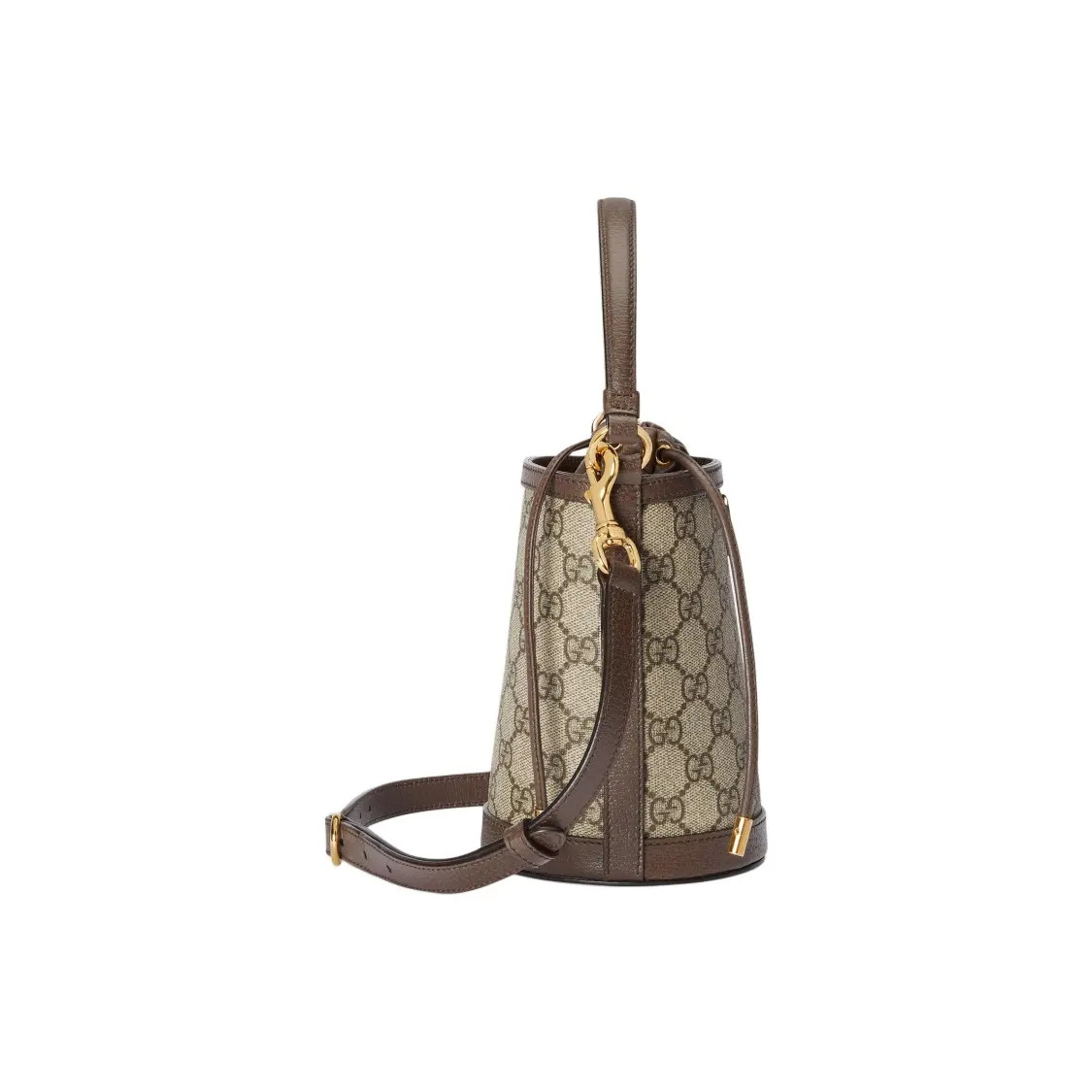 Gucci Ophidia Canvas Bag Bucket Bag Handbag Mini Women’s 4.5x3x7.8 in
