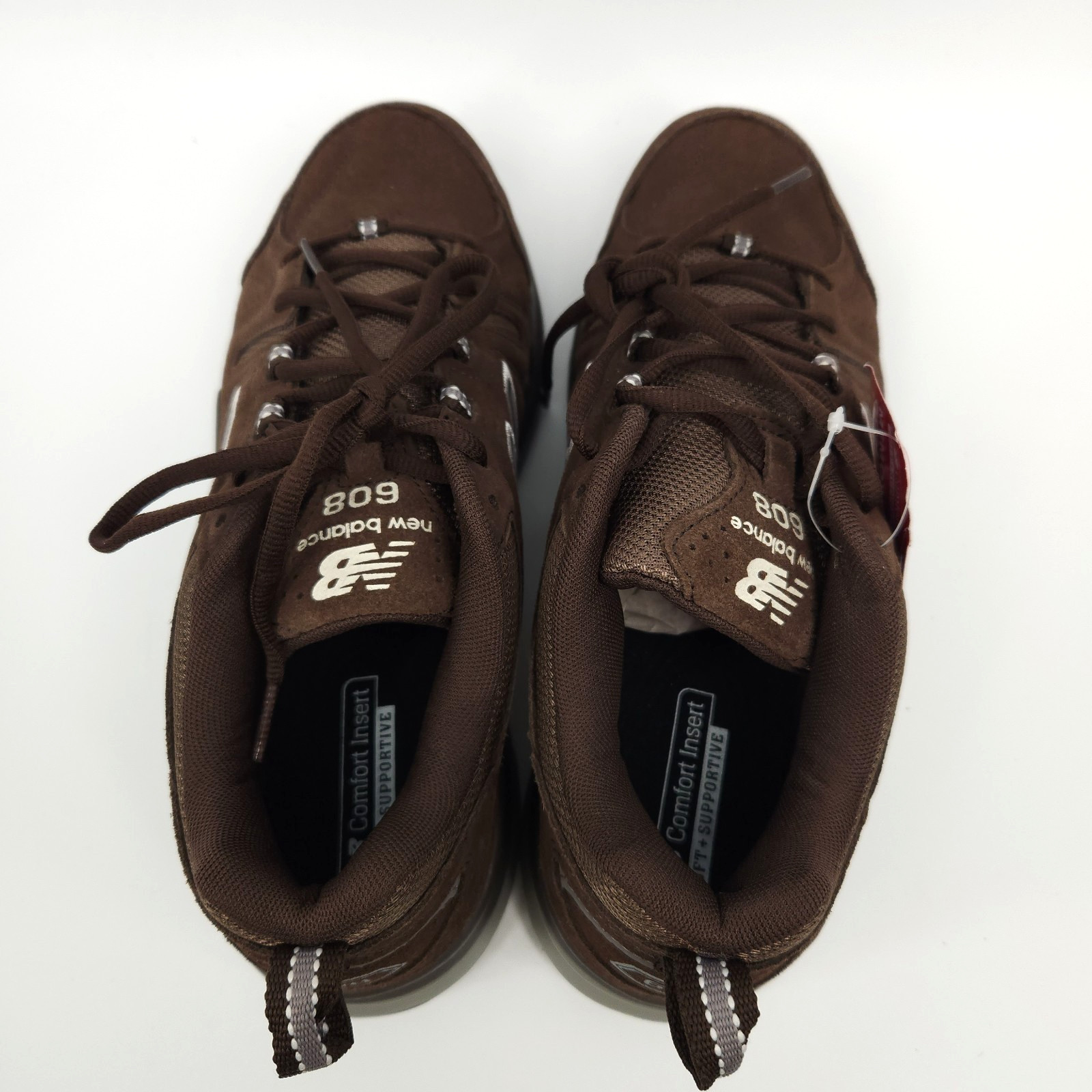 New Balance 608 Brown Suede Training Shoes Mens Size 8 MX608UB5 ABZORB
