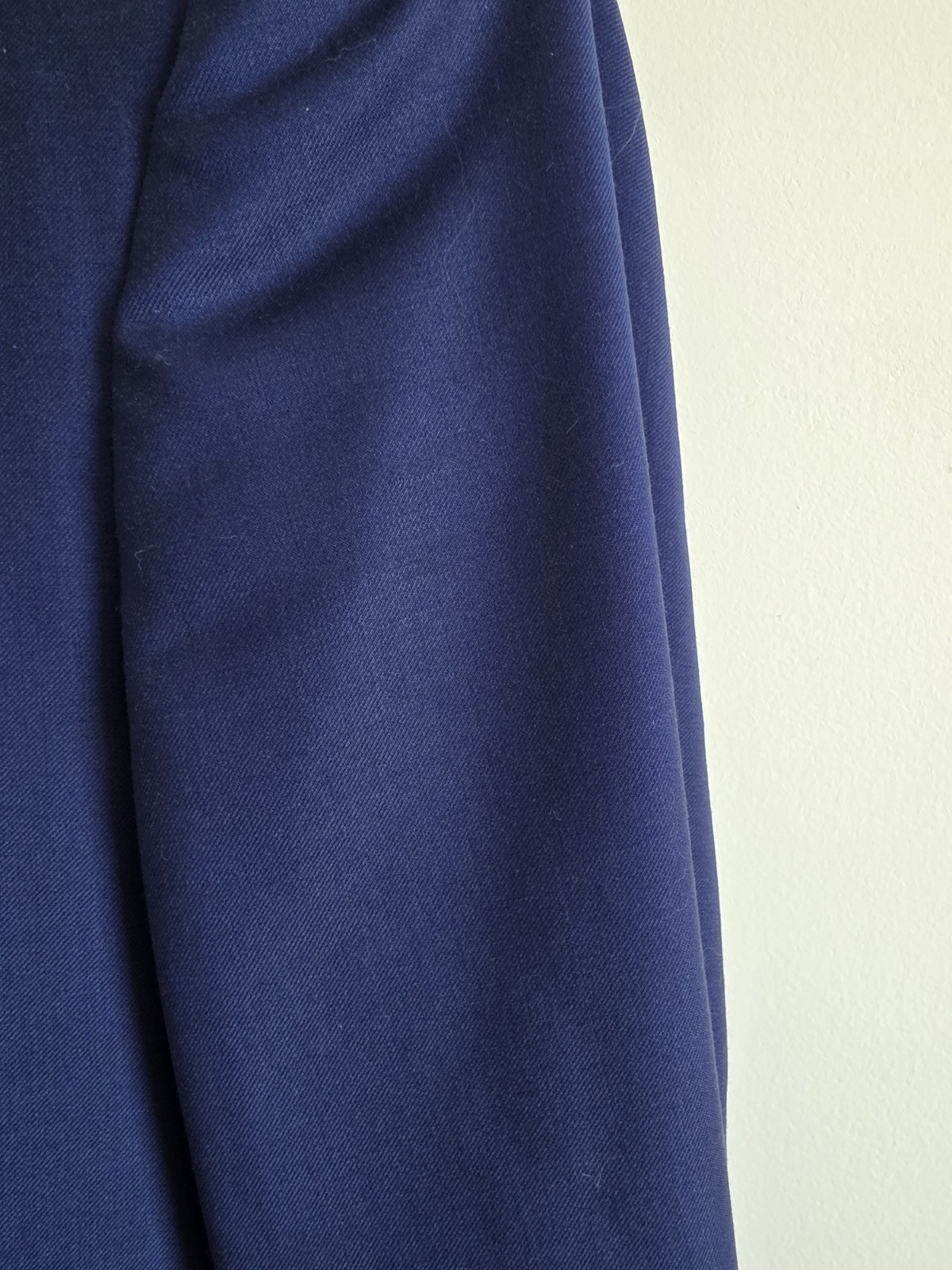 John Varvatos USA Blue Suit Jacket and Trousers Men Size 38R/31R Wool 100%