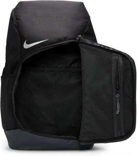 Nike Men’s Hoops Elite Backpack 32L, Black Anthracite and Metallic Silver