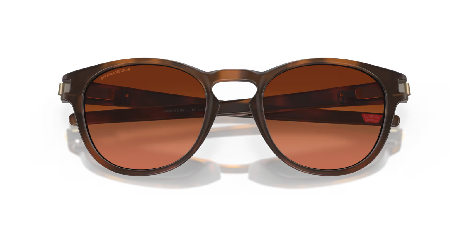 Oakley Sunglasses Latch OO9265-60 Matte Brown Tortoise Prizm Brown Gradient
