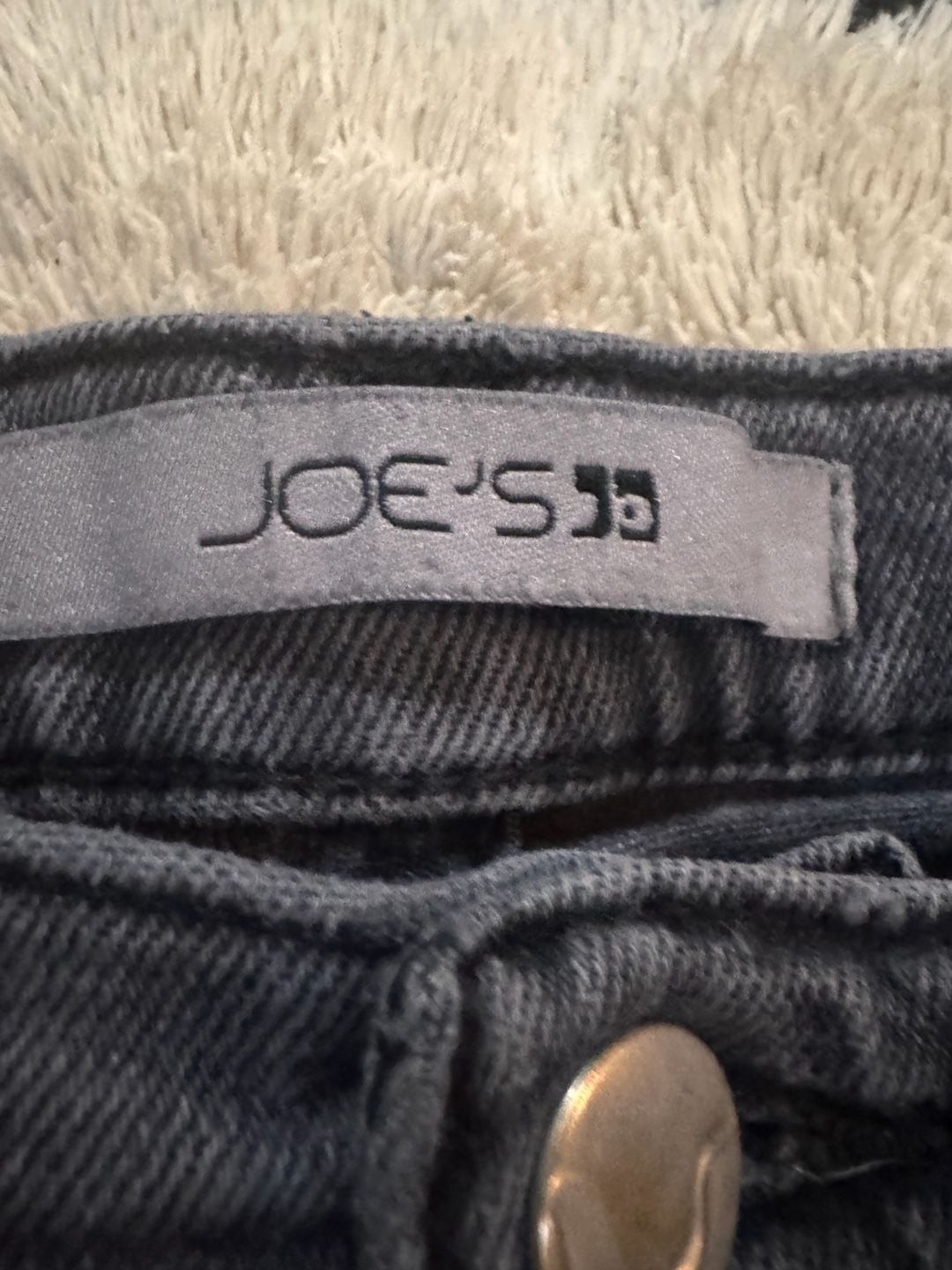 Joe’s Jeans High Rise Ankle Skinny Black Gray Wash Denim Jeans