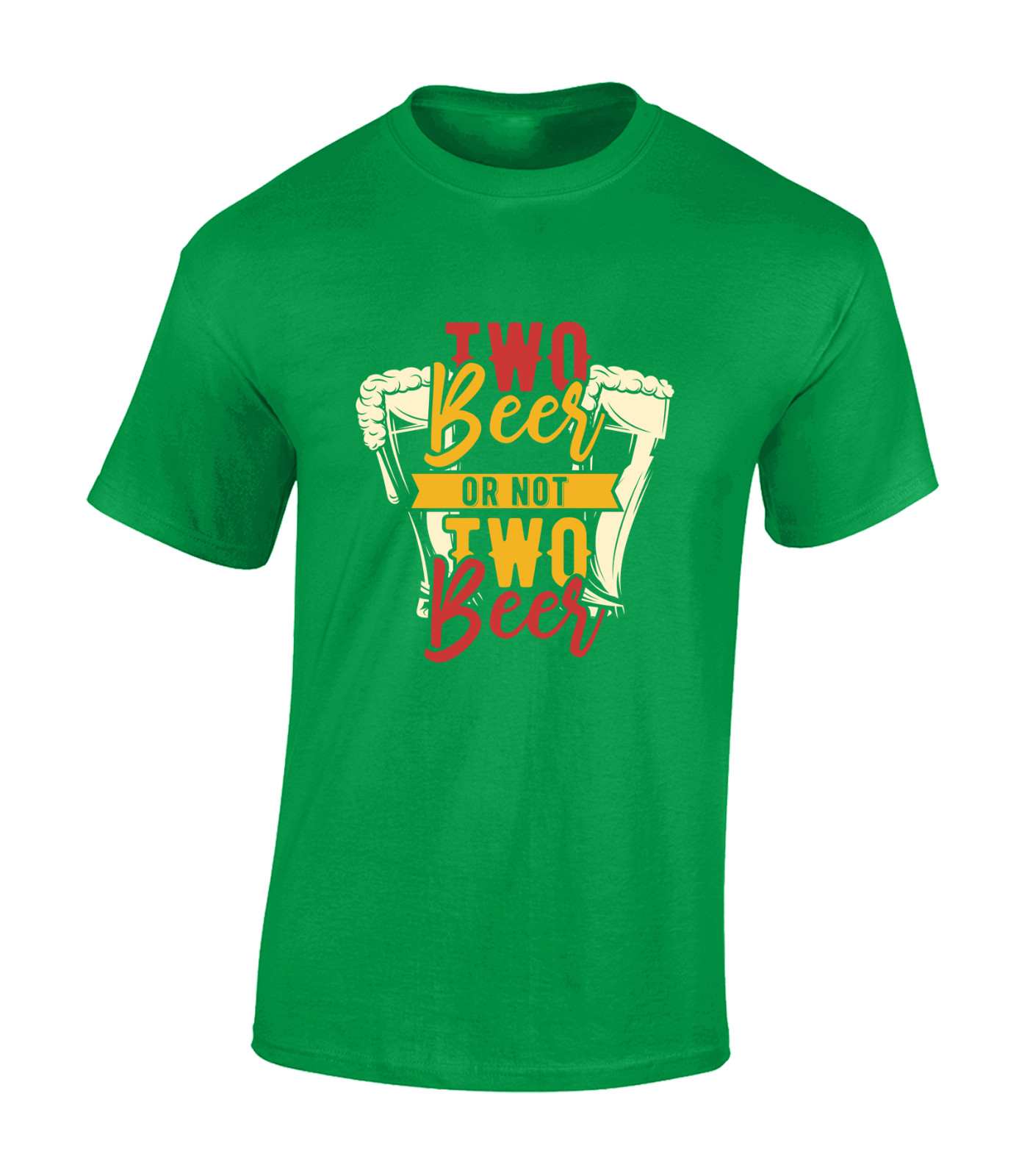 TWO BEER (DTF) OR NOT TO BEER MENS T SHIRT FUNNY DRINKING GIFT IDEA DESIGN DAD