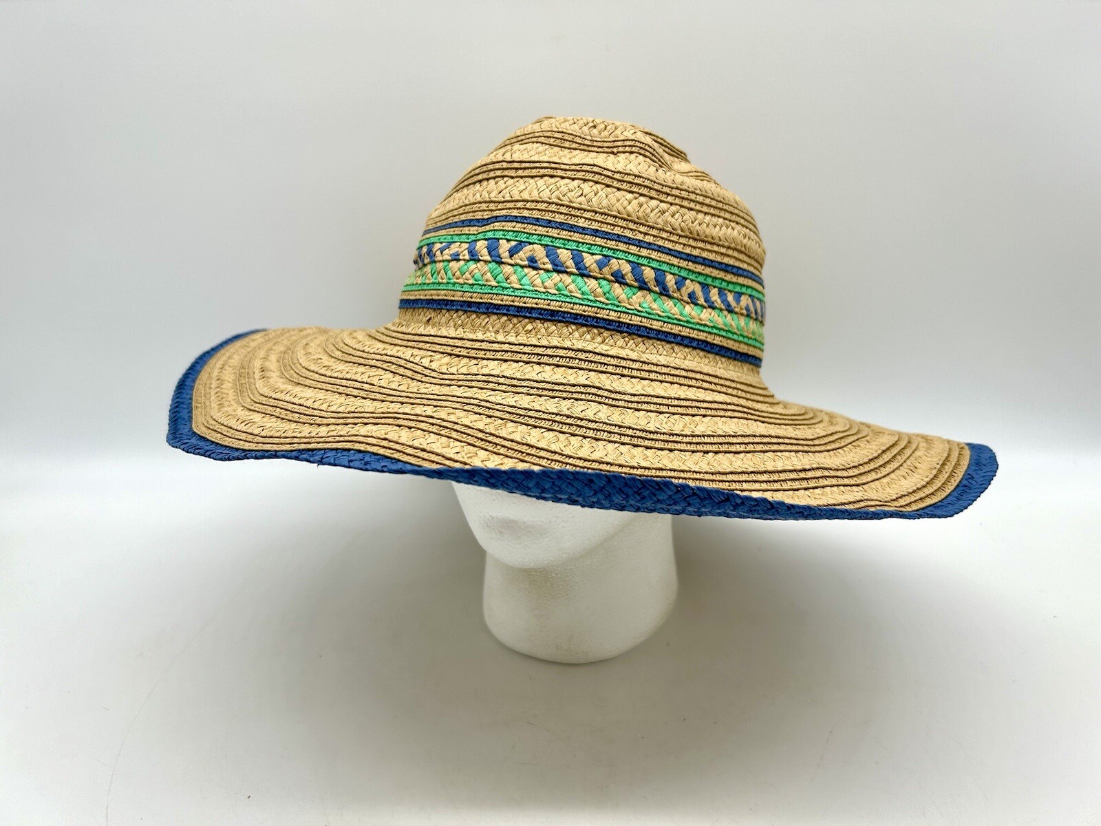 New Pistil Wide Brim Floppy Summer Straw Sun Hat Beach Women’s Unisex OS NWT