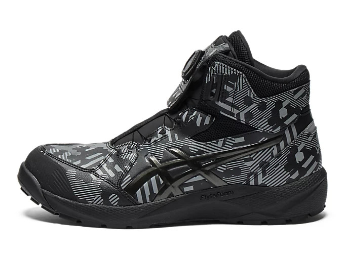 ASICS WINJOB CP314 BOA SYNERGY 1273A145 001 Black Gunmetal 3E Safety Shoes