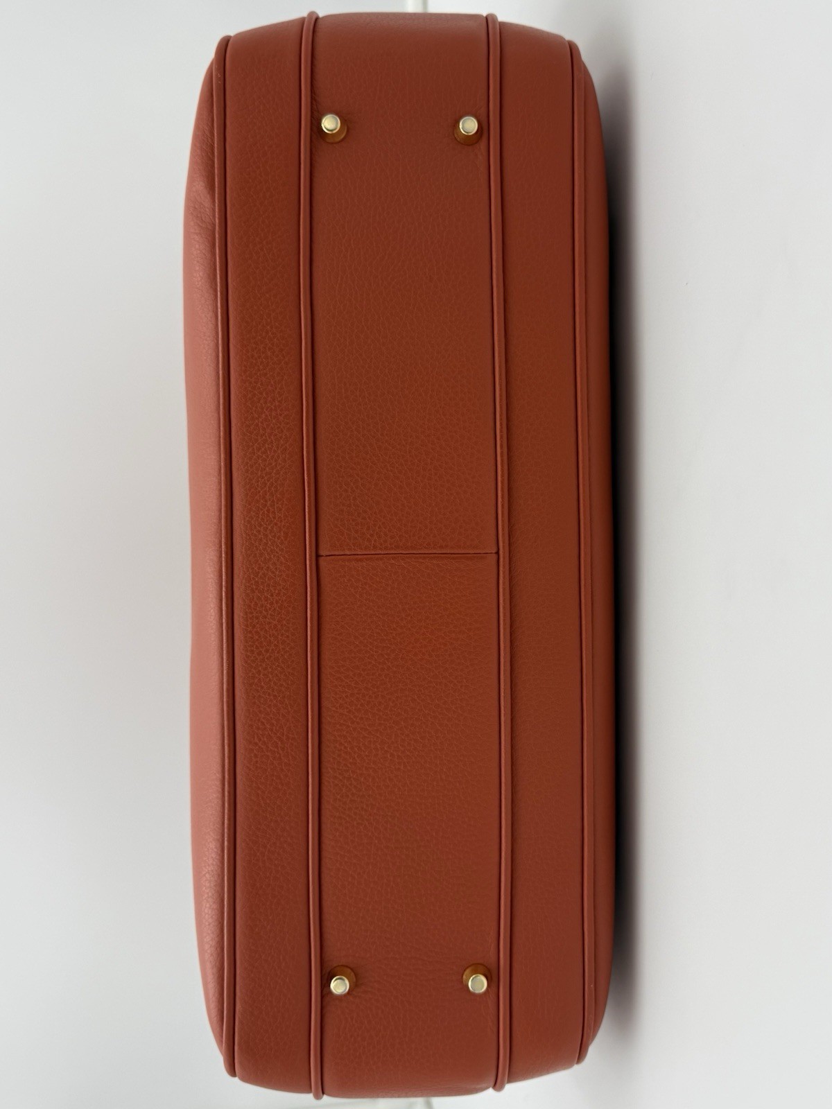 🐢MORABITO 1905 PARIS • DIVA 35 Bag in Terracotta • Made in ITALY (Late Model)
