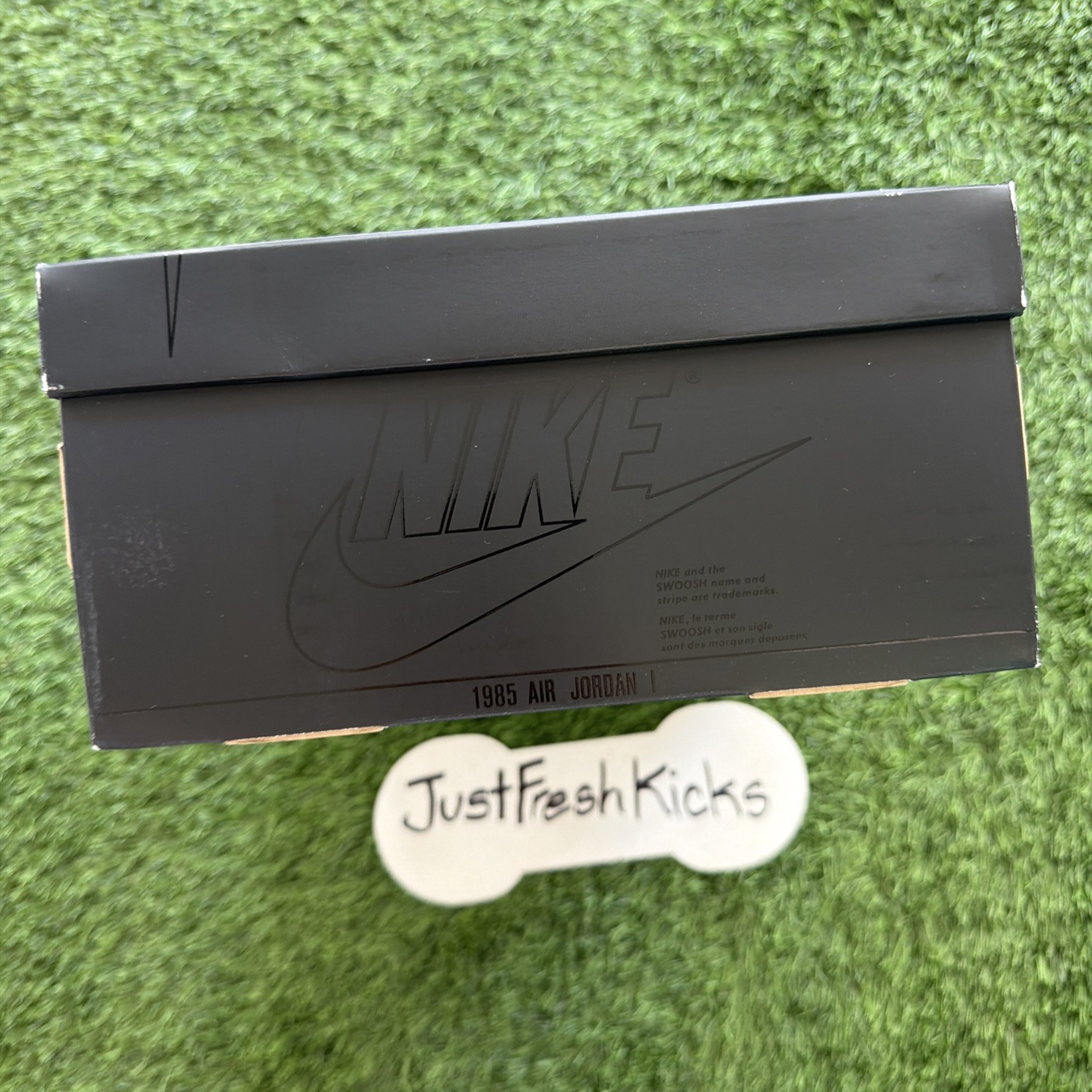 * EMPTY SHOE BOX * Size 9.5 – Air Jordan 1 High Fragment Union Royal IO7847-002