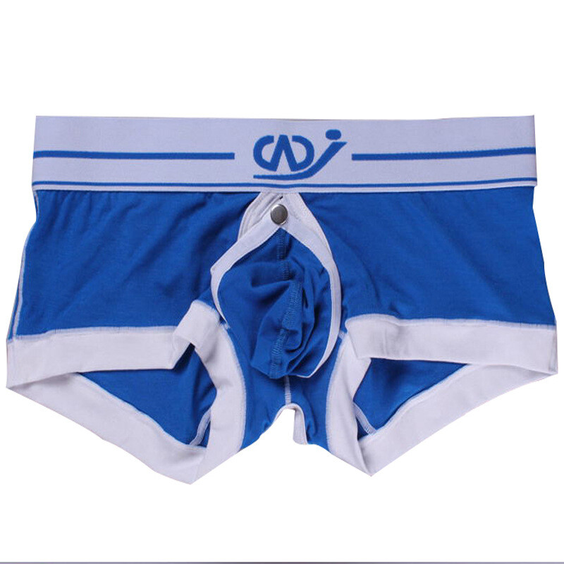 Sexy Men Open Back Boxer Shorts Buckled Pouch Underwear Bikini Briefs Jockstrap