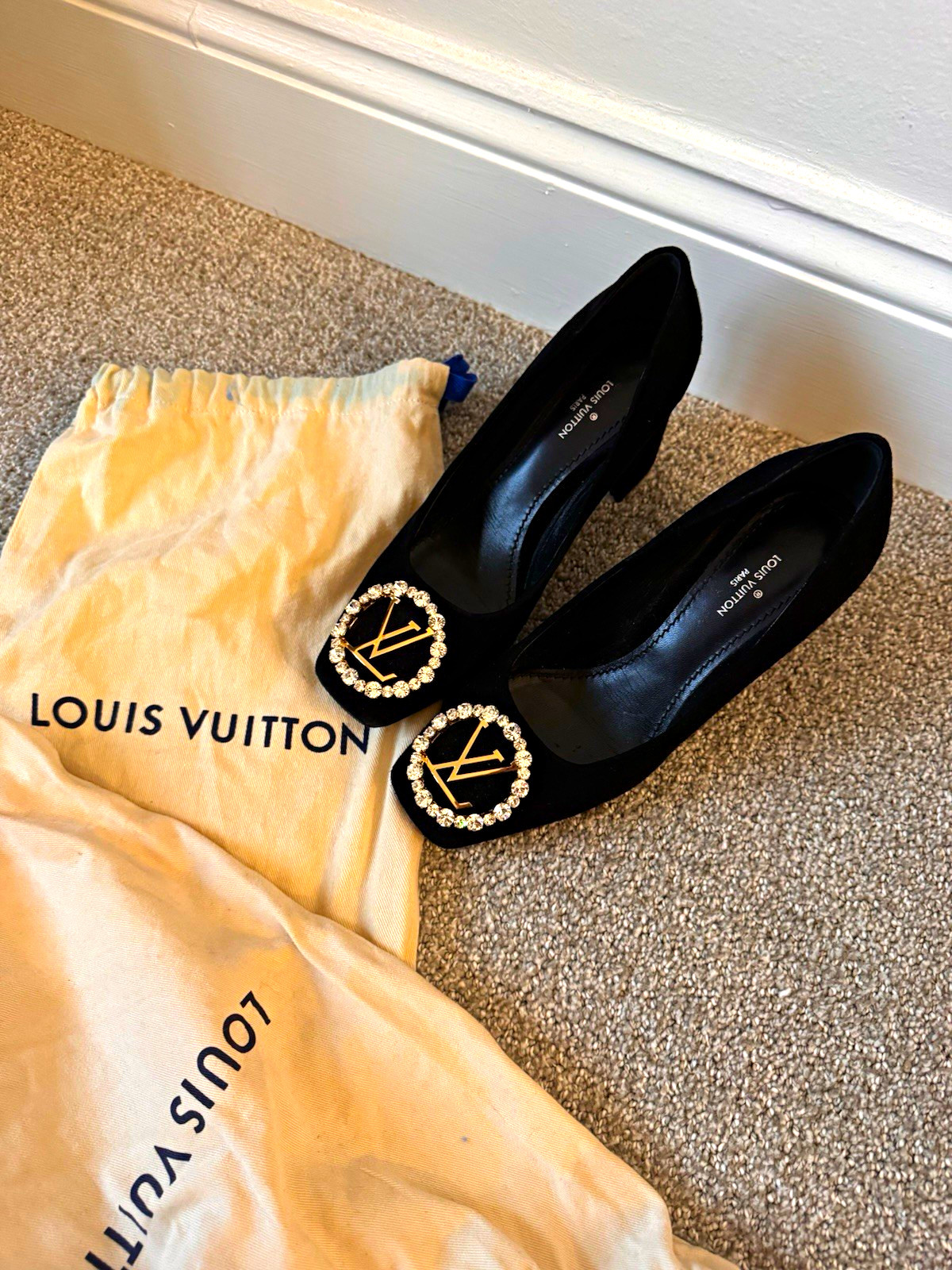 Louis Vuitton LV Logo Madeleine Pumps
