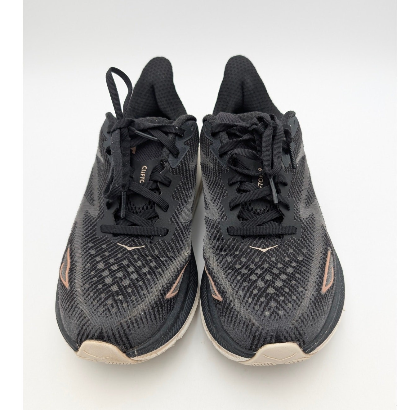 Hoka One One Clifton 9 Running Shoes Sneakers Women’s Black Size US8.5B EU40 2/3