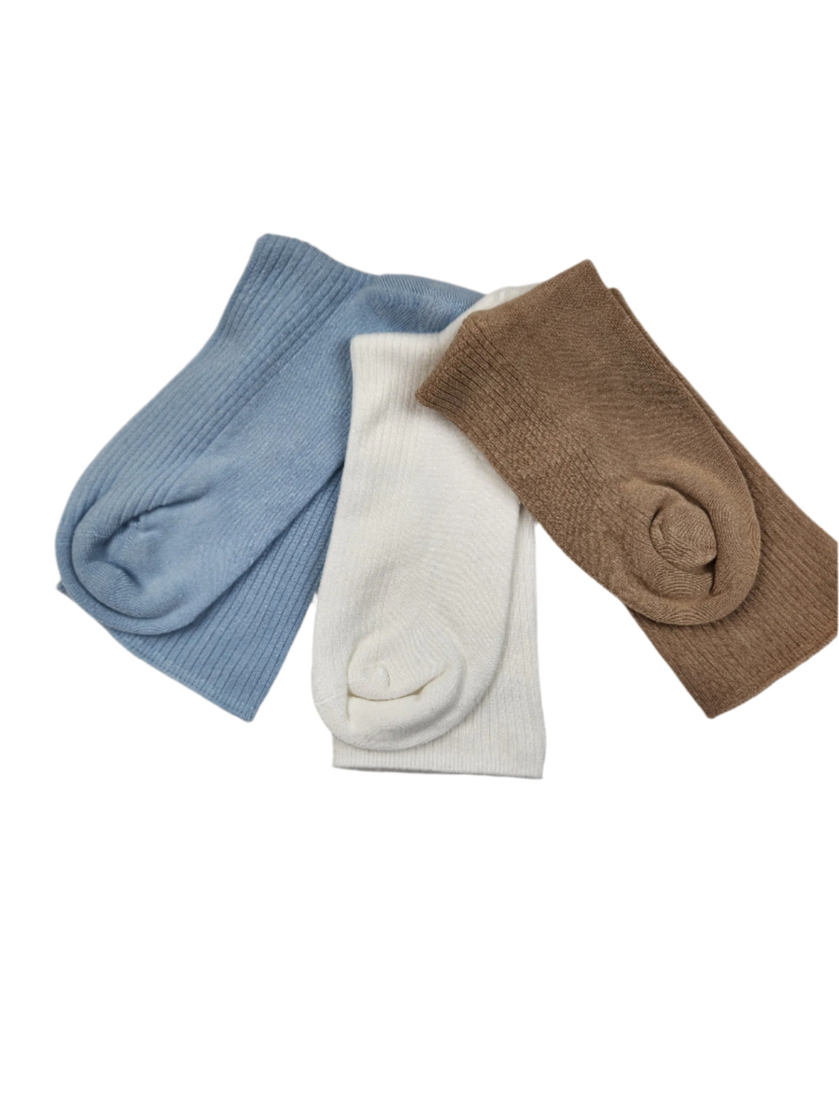 Sierra Socks Diabetic/Arthritic Rayon from Bamboo Soft Crew Comfort Top Socks