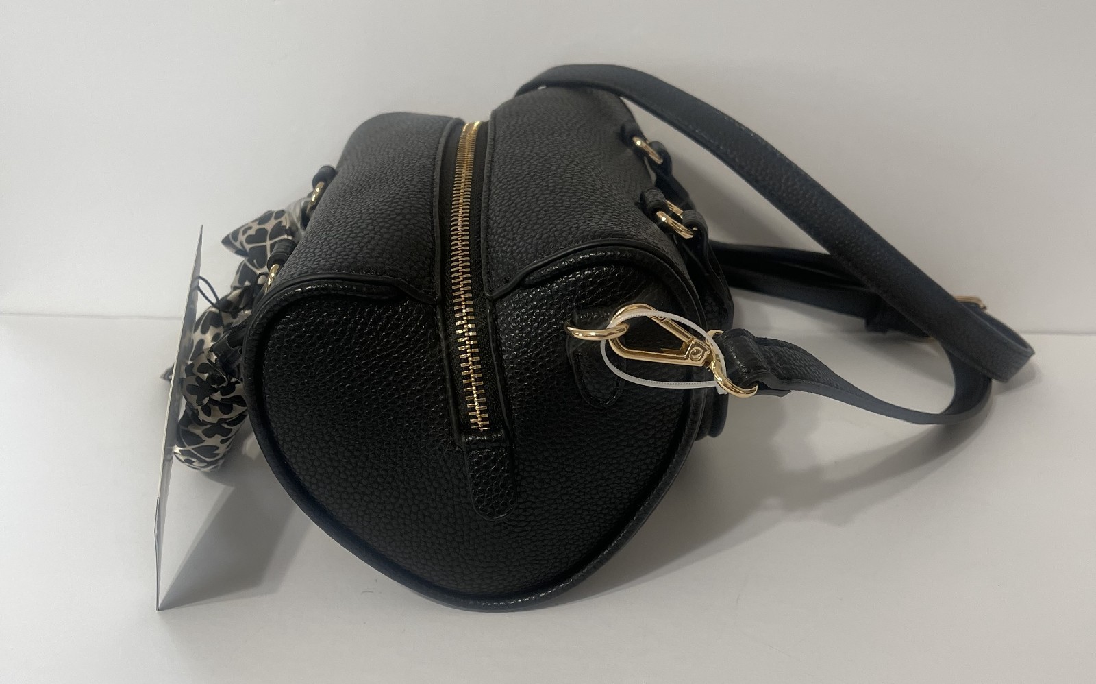 Nanette Lepore Heart Pattern Scarf Heart Shaped Colette Satchel Crossbody Purse