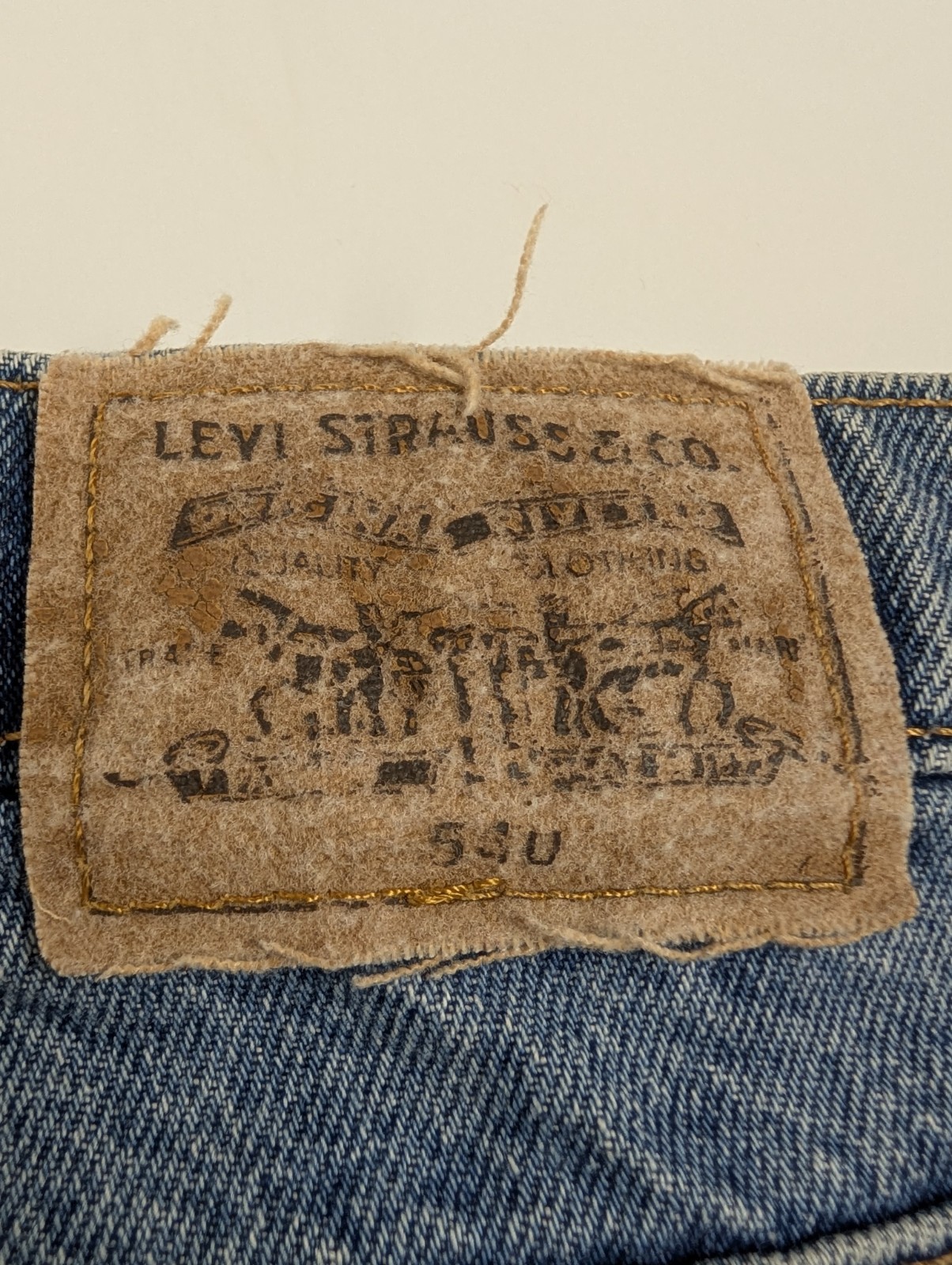 Levi’s Signature 540 Relaxed Fit Jeans Men’s 36×30 Blue Denim USA Made Workwear.