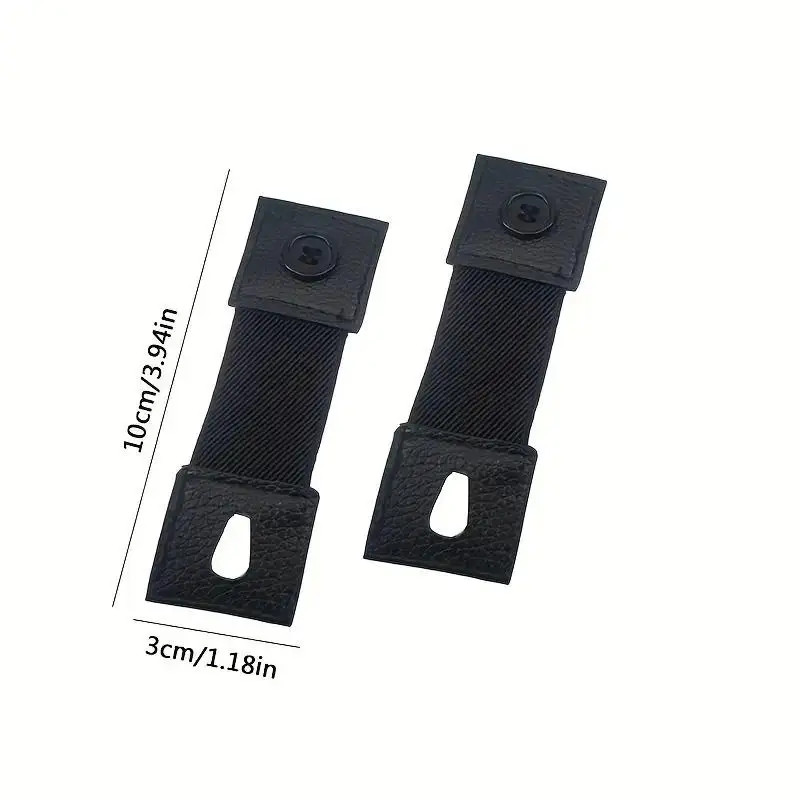 2Pcs Women Men Shirt Cuff Holders Elastic Armband Shirt Sleeve Holder Cufflinks