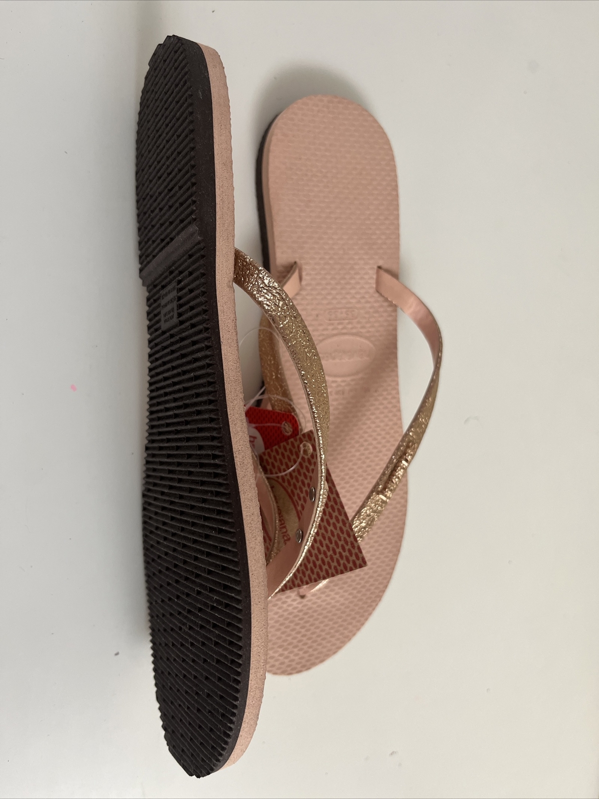 Havaianas flip flops, YOU Shine CF, Ballet Rose, Size US W 6.