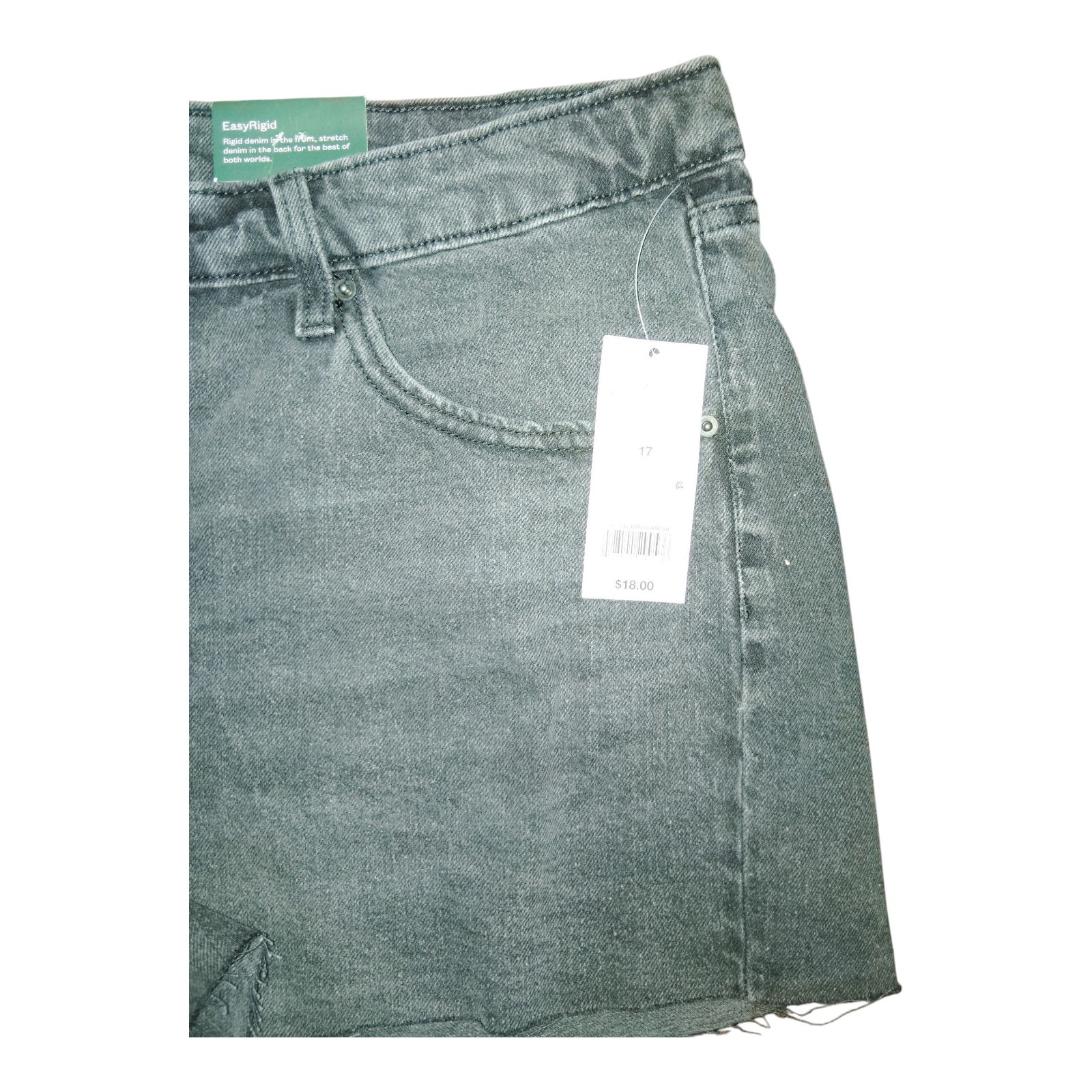 Women’s Low -Rise Easy Rigid Cutoff Jean Shorts – Wild Fable Varies Sizes
