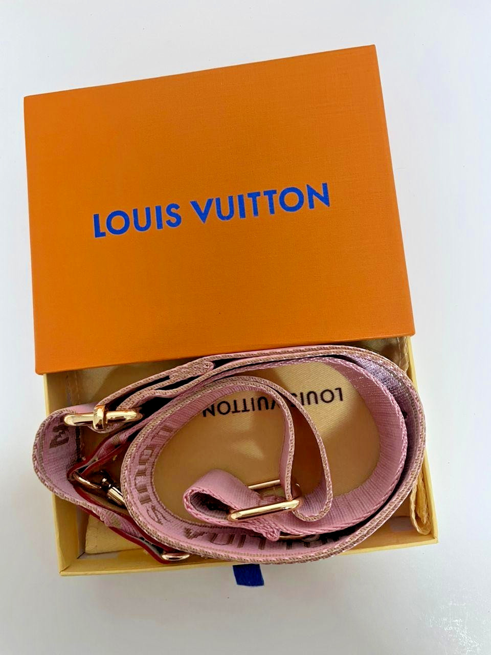 Louis Vuitton Pink Shoulder Strap Adjustable Crossbody Shoulder Replacement