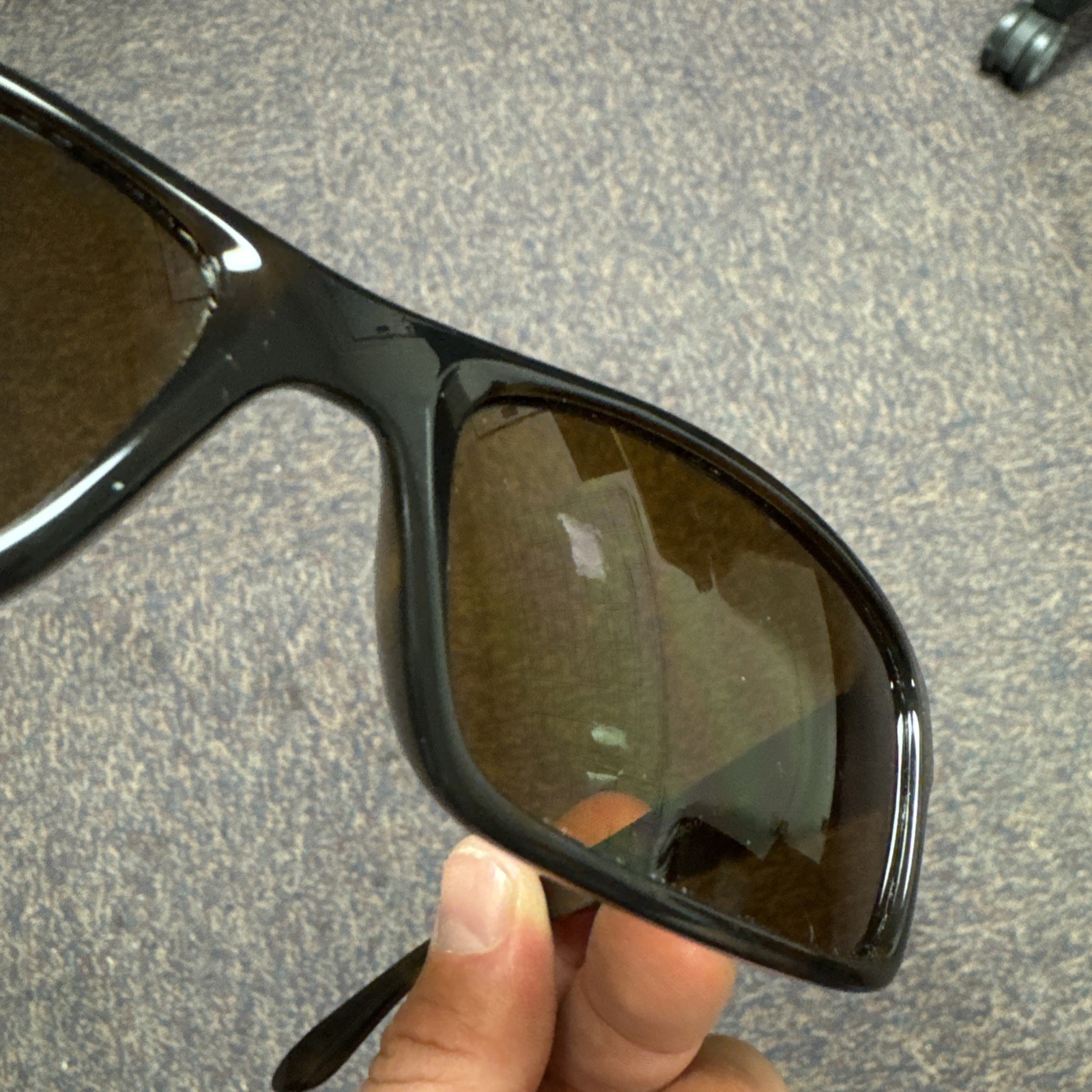 RARE New RAY-BAN Square Tortoise Havana Brown Active Sunglasses RB 4151 710