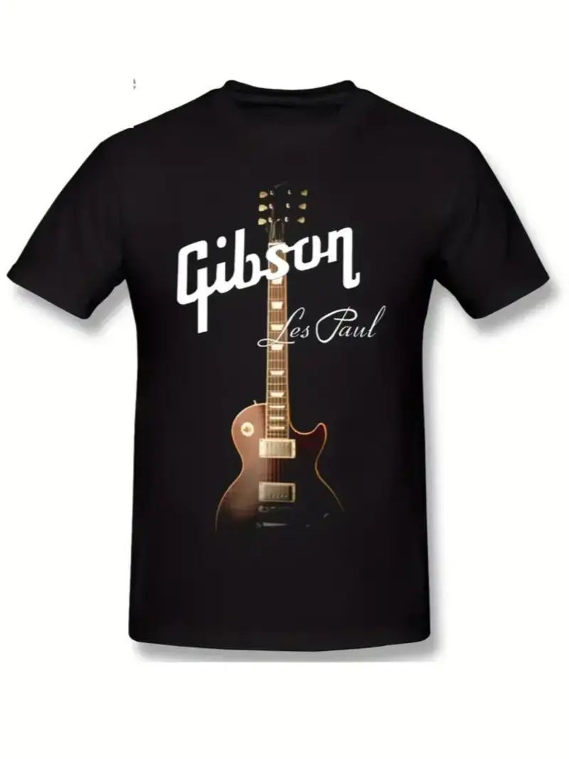 NEW Gibson Les Paul Guitar Tee Shirt Size XL 100% Cotton