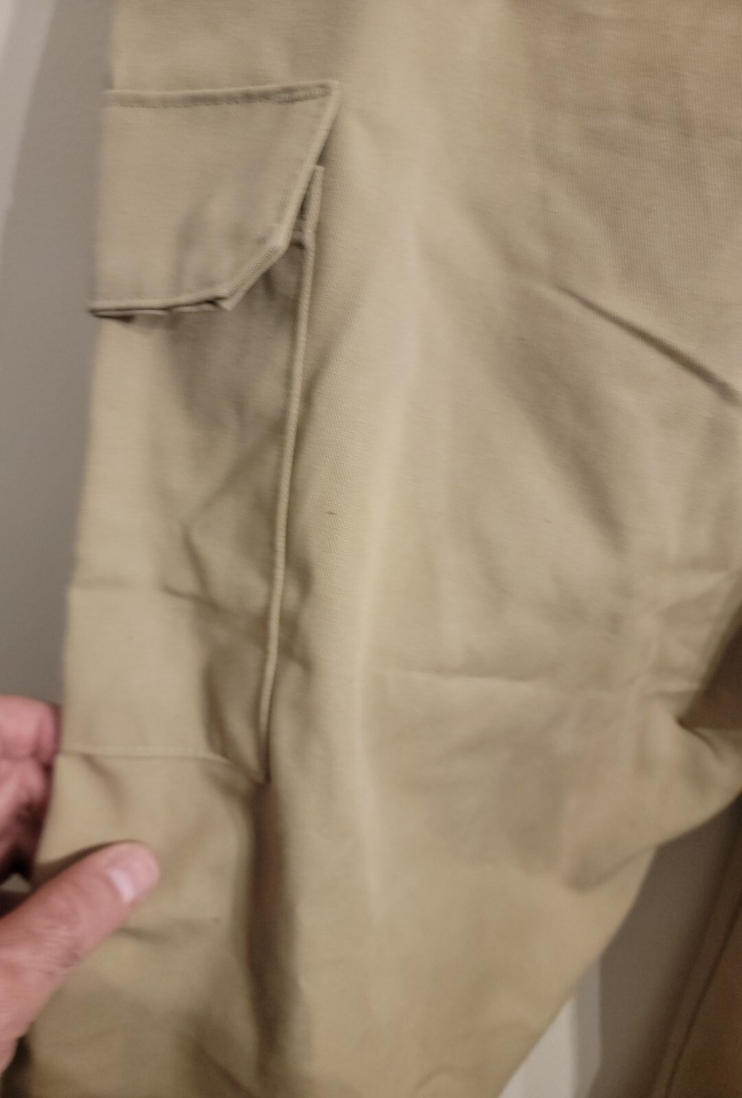 Red Kap Men’s Industrial Cargo Pants PT88KHO, Khaki, 46W x 32L