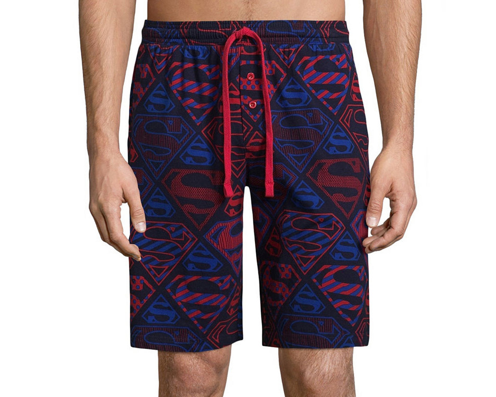 DC Comics Superman Lounge Shorts, Men’s