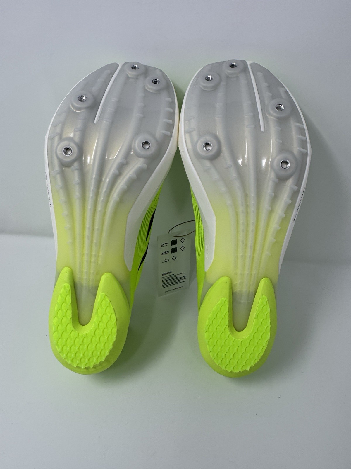 Adidas Adizero Ambition Lucid Lemon Running Track & Field Shoes IH5798 Size 12