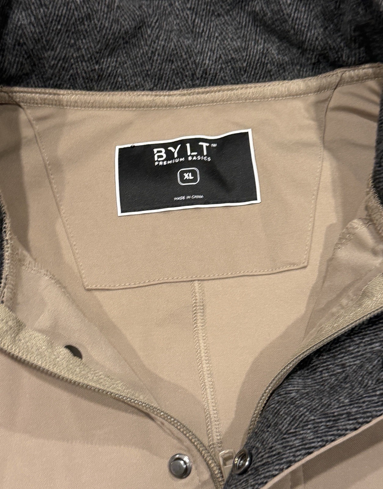 NWT BYLT Premium Men’s XL Elite Fairway Drop Cut Golf Pullover Magnetic Seam