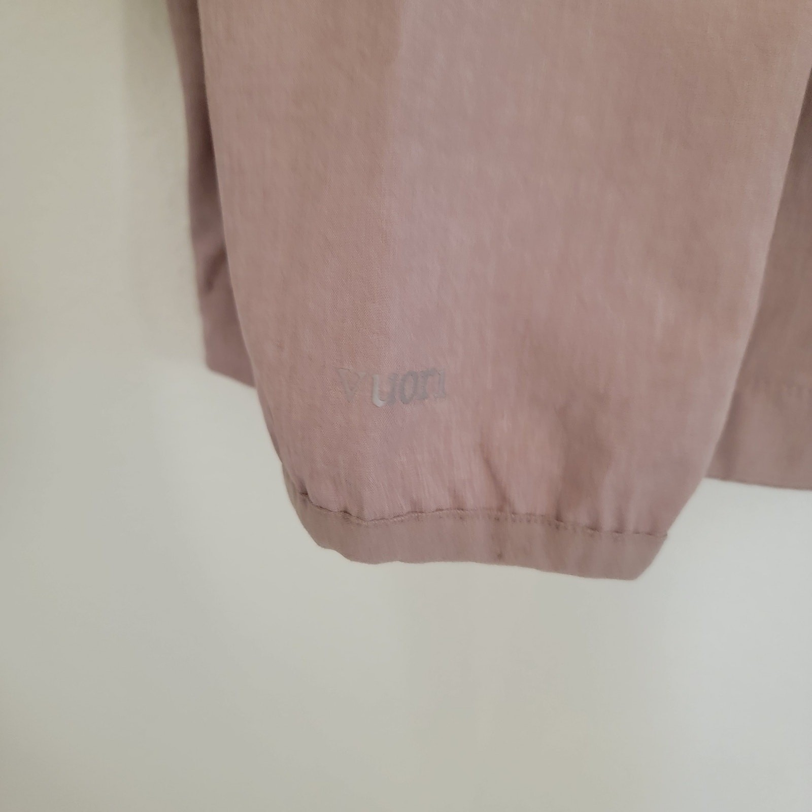 Vuori Outdoor Trainer Soft Shell Jacket Women Sz Small VW501 Hazel Mauve UPF 30+