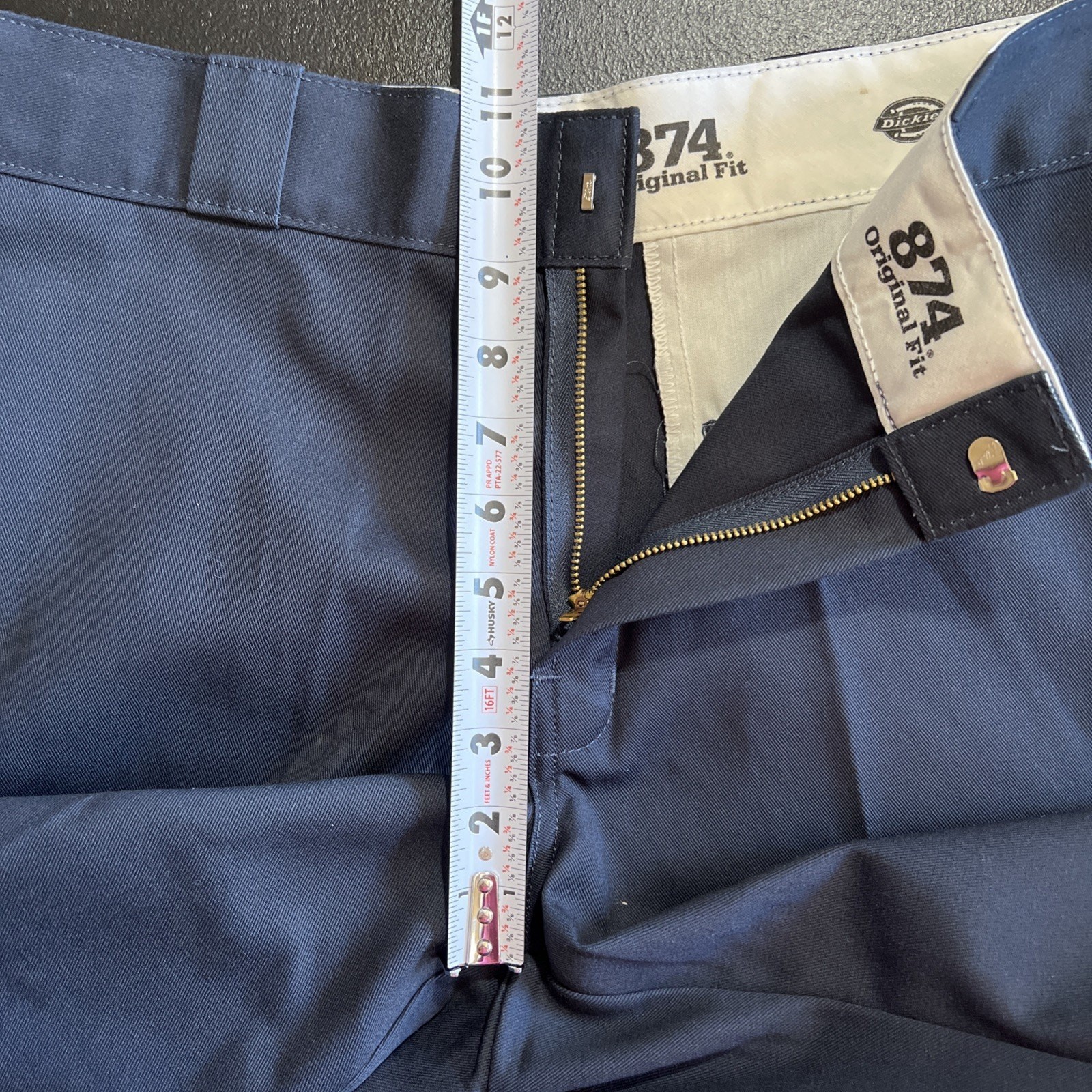 Dickies Pants Men’s 32×29 Navy 874 Original Fit Straight Leg Work School Uniform