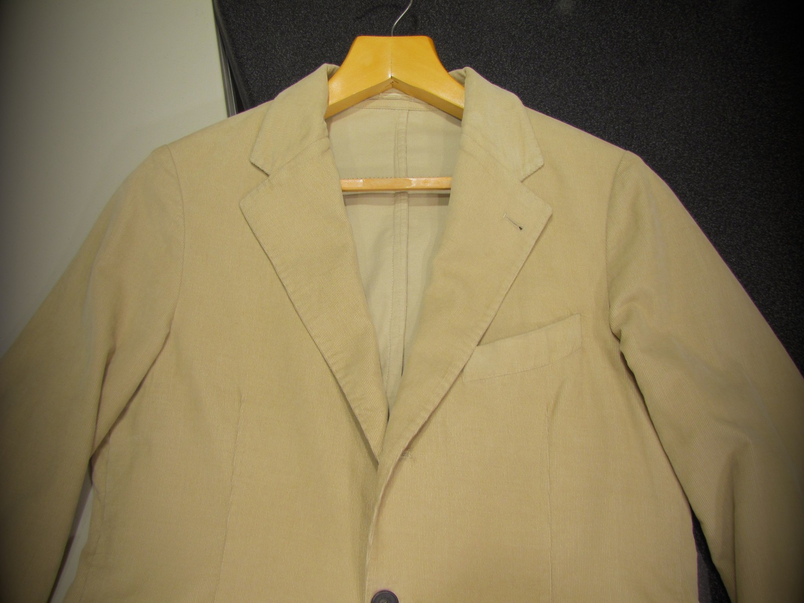 Massimo Alba corduroy sloop jacket 100% cotton desert tan men’s ALTERED 40 / 38