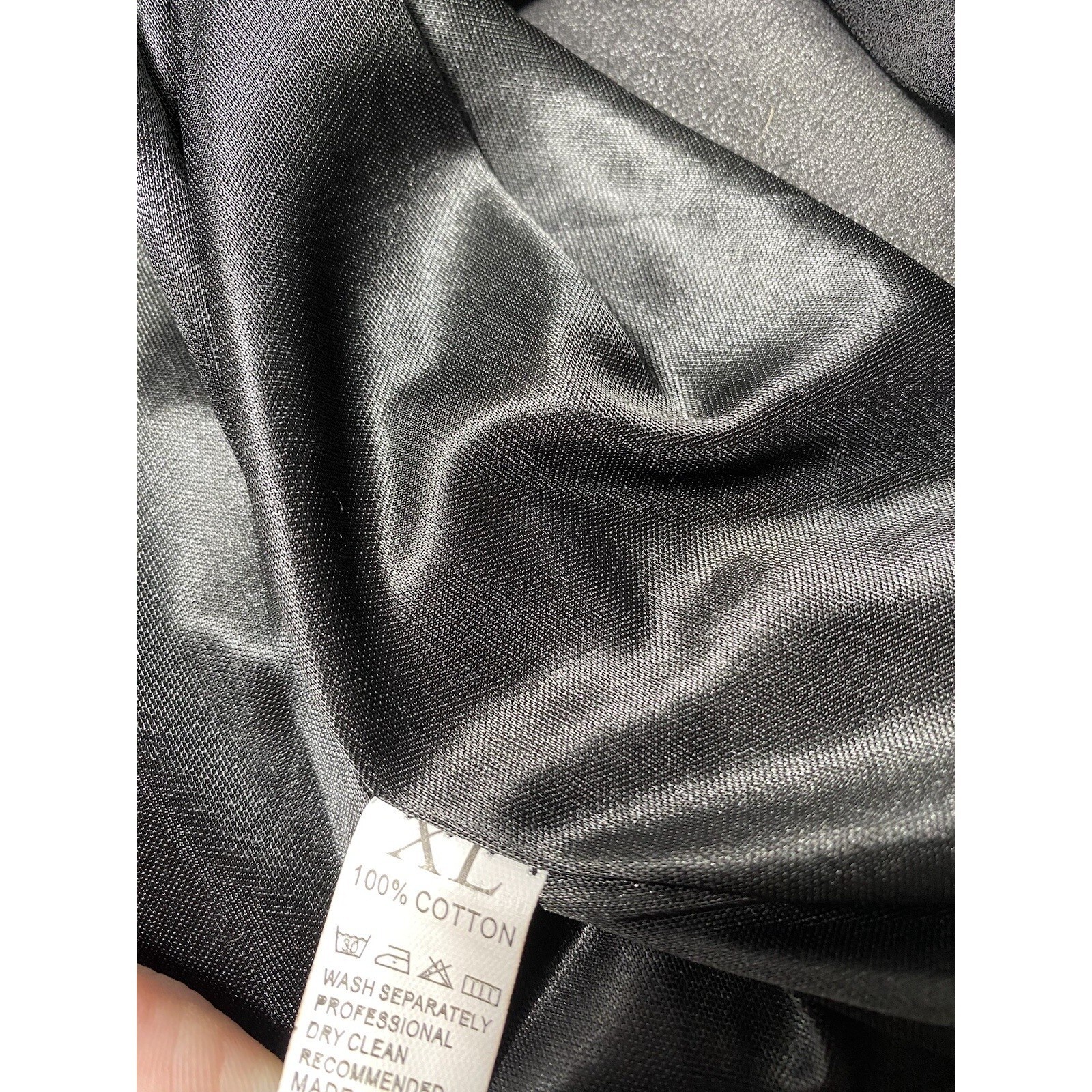 XL Womens Black Long Flowing Dress Elegant Comfortable Perfect for Any Occasion