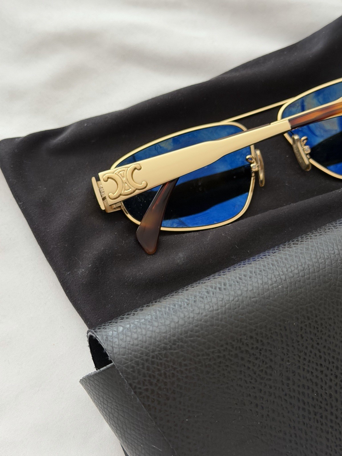 Celine Triomphe Metal Sunglasses