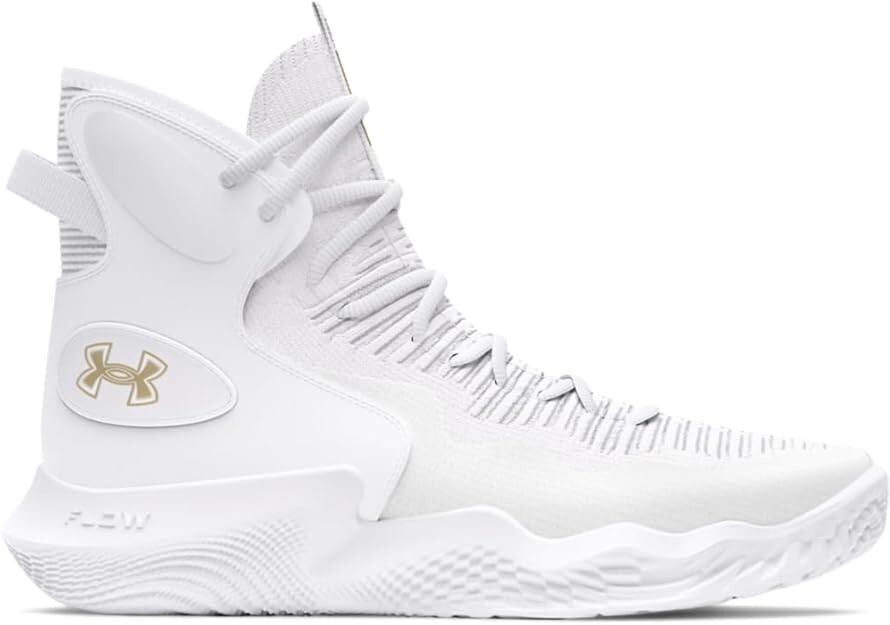 Under Armour Flow Ace Volleyball Shoes Women’s Hi & Low White/Gold & White/Navy