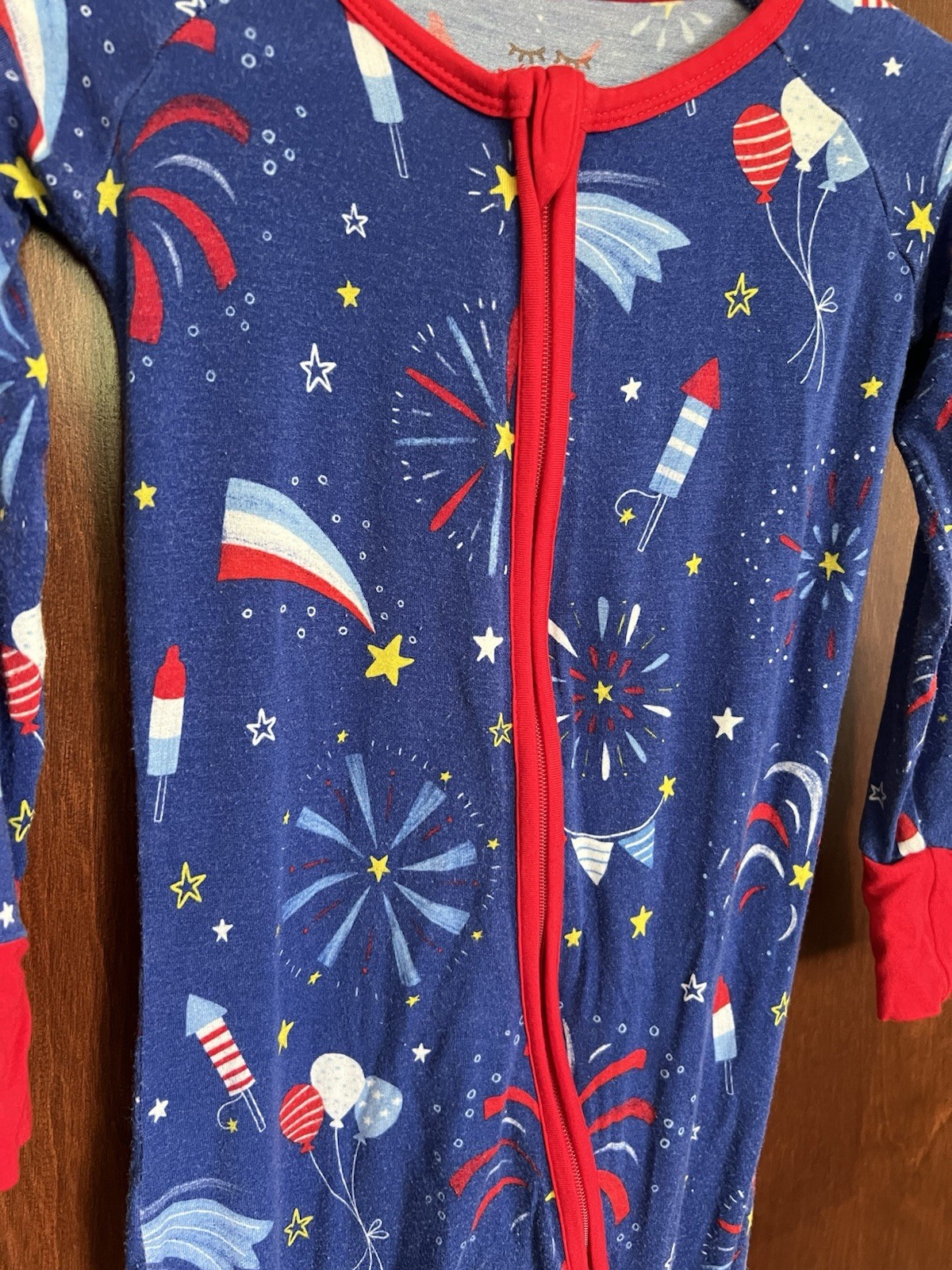 Little Sleepies Zippy 18-24M Firecracker