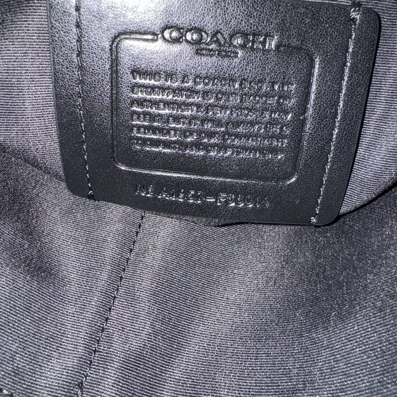 Coach Houston Men’s Crossbody Leather Flight Bag – Black
