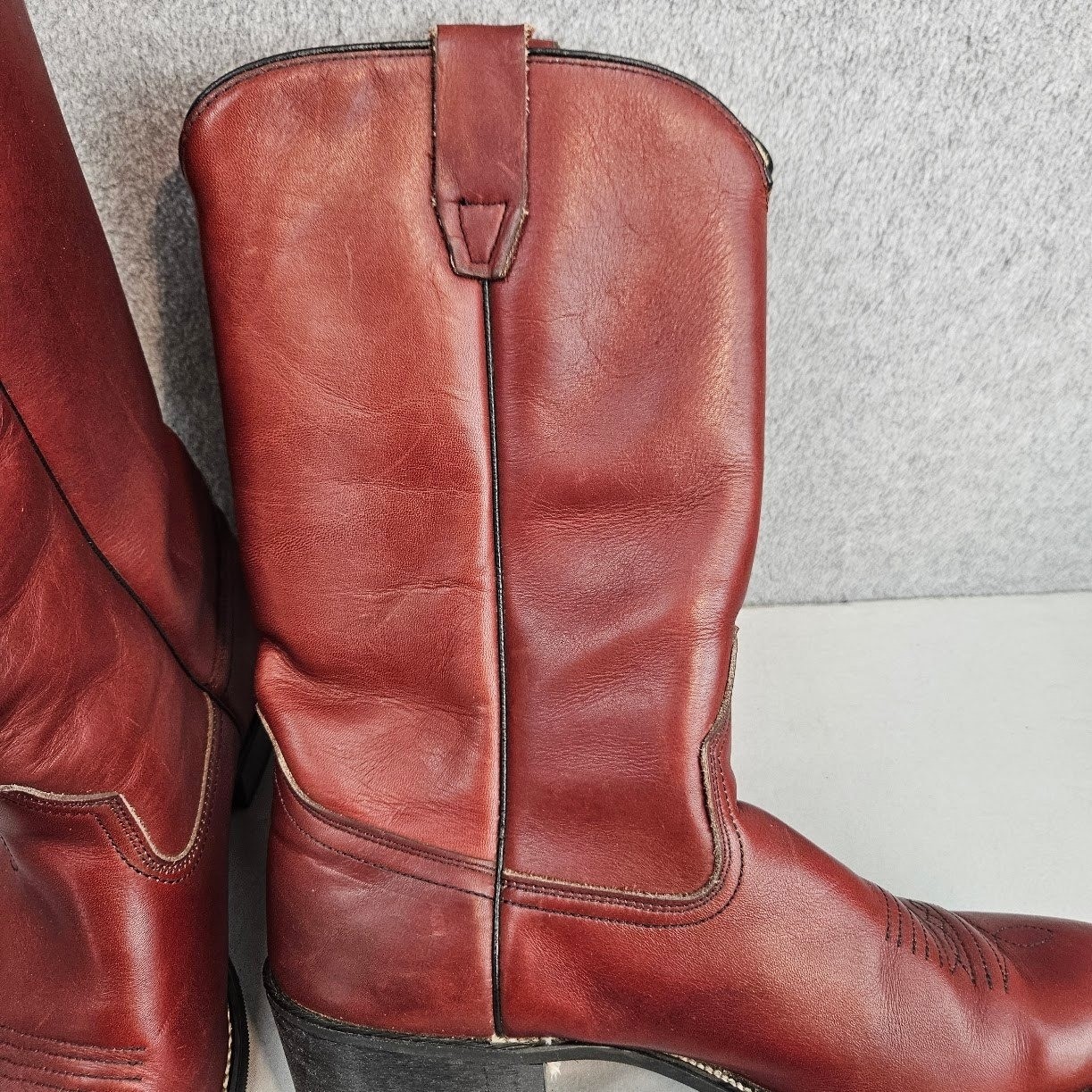 VIBRAM | RARE Vintage 1992 Red Wing Pecos (Style 1178) Western Boots Made in USA