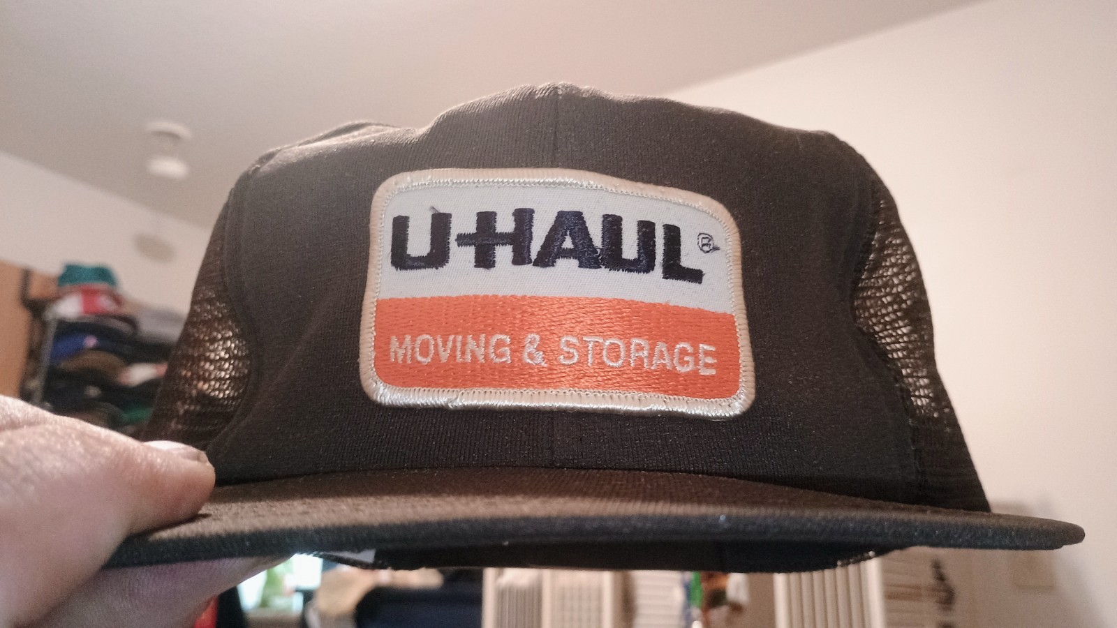 1980s U-Haul Old Swingster Patch Trucker Cap Hat made un USA