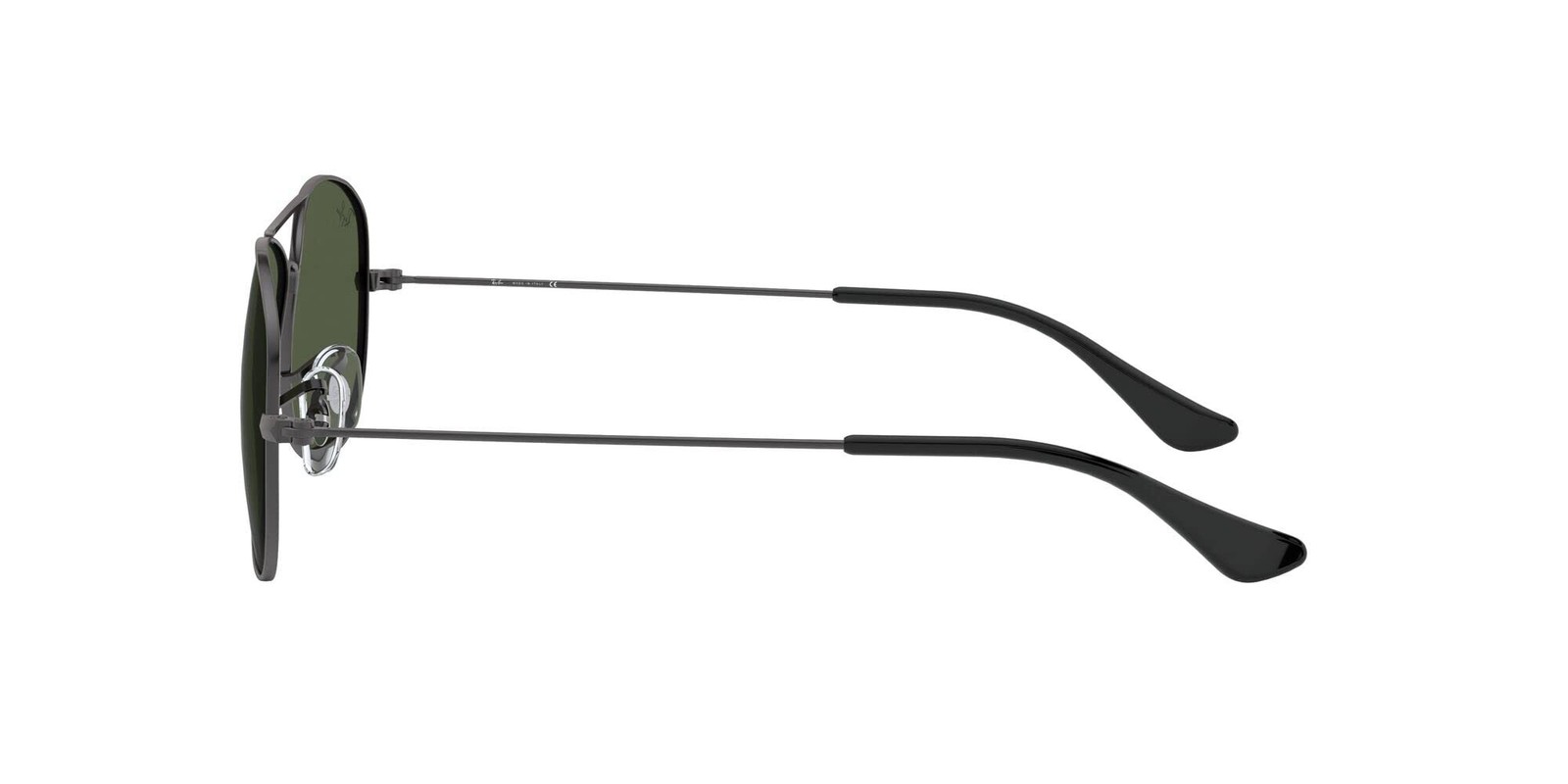 Ray-Ban Mens RB3362 Cockpit Aviator Sunglasses, Gunmetal/G-15 Green, 59 mm