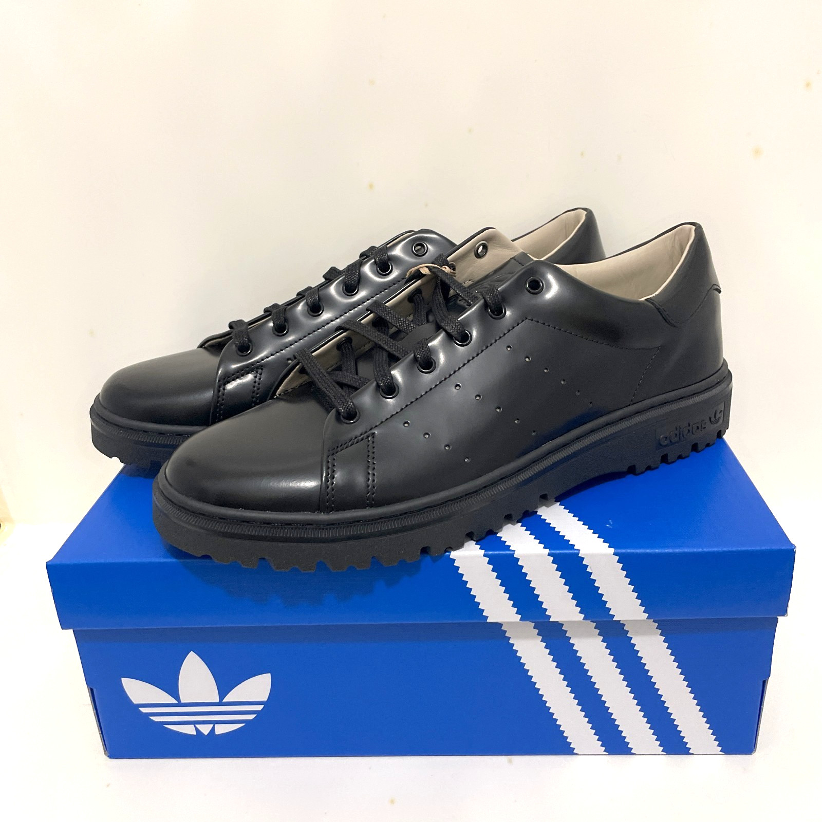 adidas Originals Stan Smith Freizeit JQ5838 Core Black / Core Black / Beige