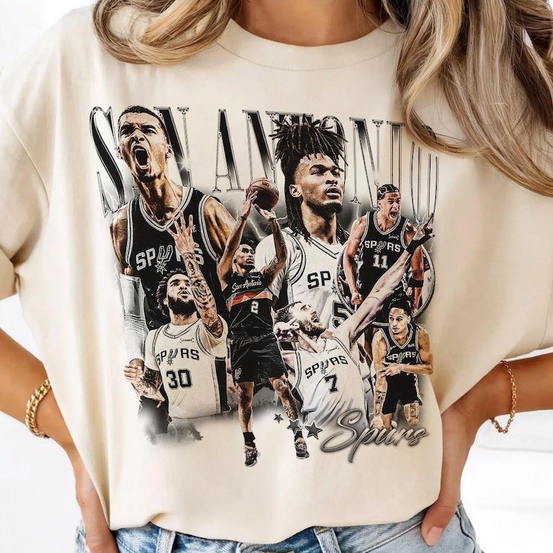 NEW! Wembanyama Castle Harper Kornet Vintage Shirt