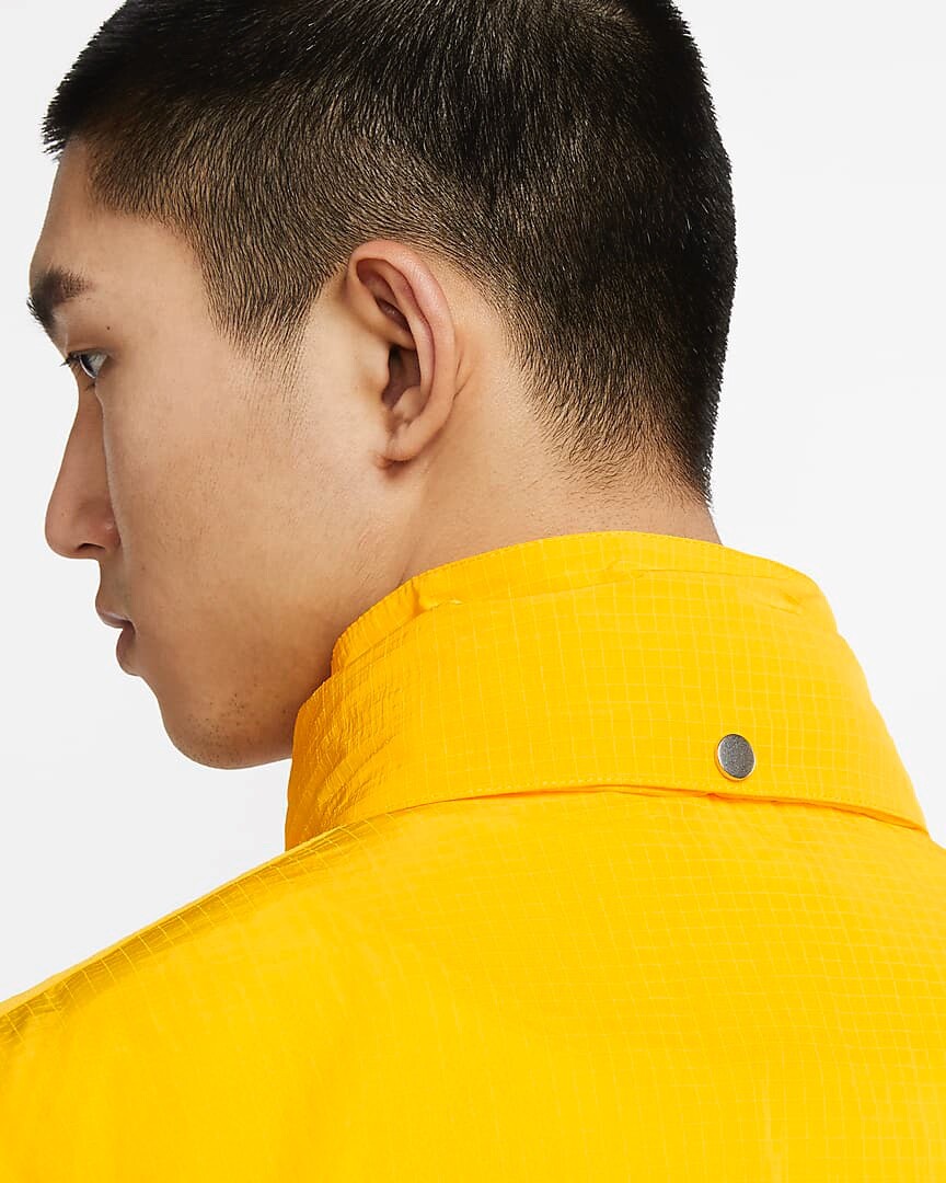 Nike NikeLab Made In Italy Hooded Jacket -CT4585-731- Opti Yellow MED $400 NEW