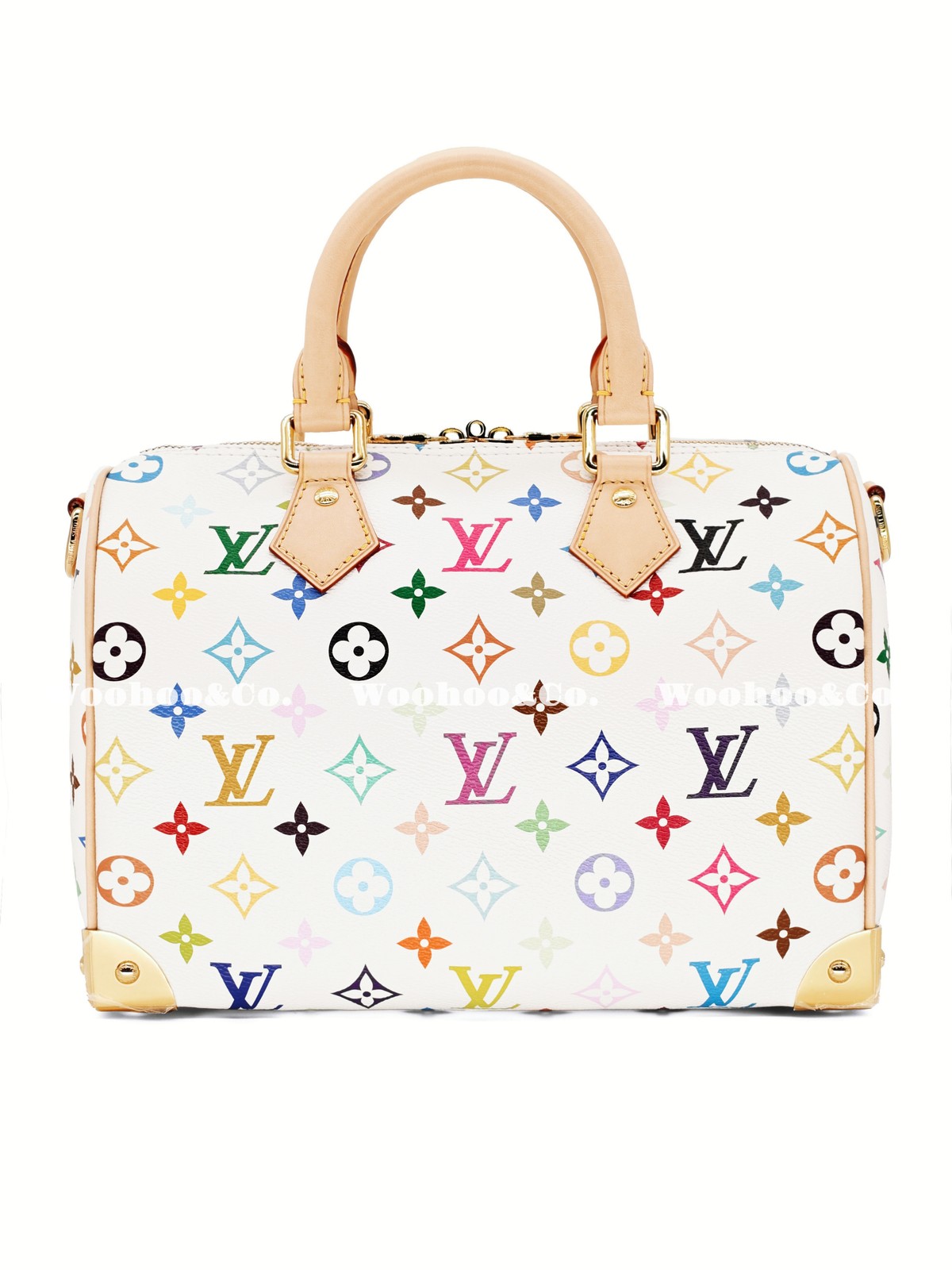LOUIS VUITTON xTakashi Murakami Speedy BANDOULIERE Handbag Women’s 9.8x6x7.4 in