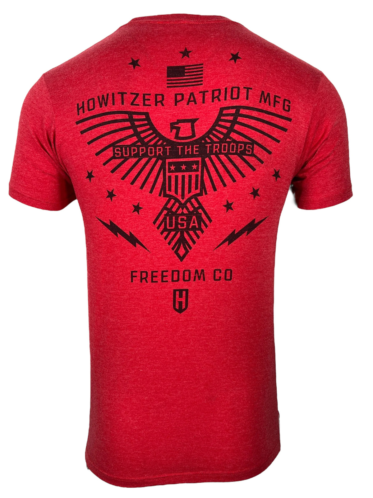 Howitzer Style Men’s T-Shirt Support Military Grunt MFG