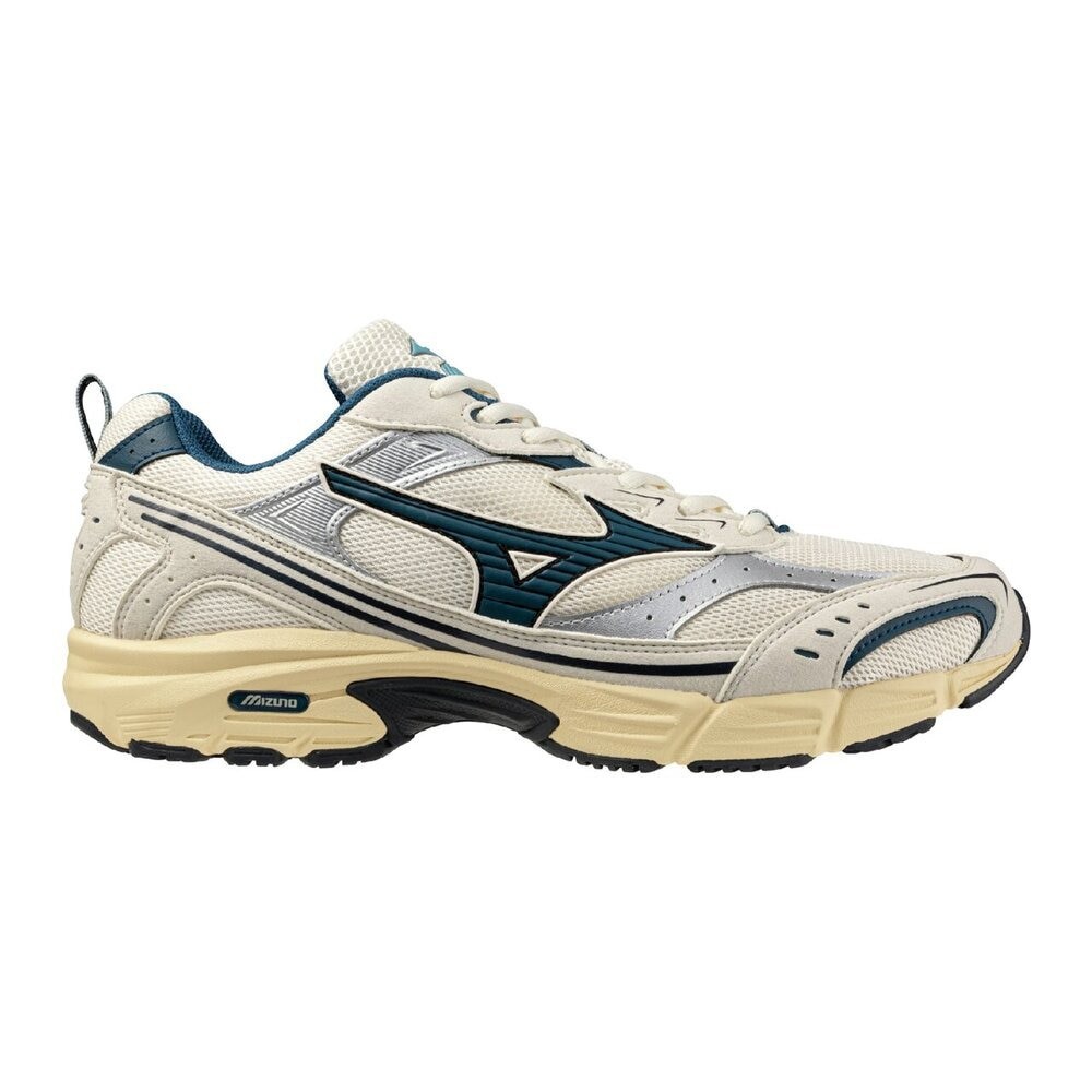 mizuno MXR D1GA256206 Light Beige Blue Unisex Shoes tko06