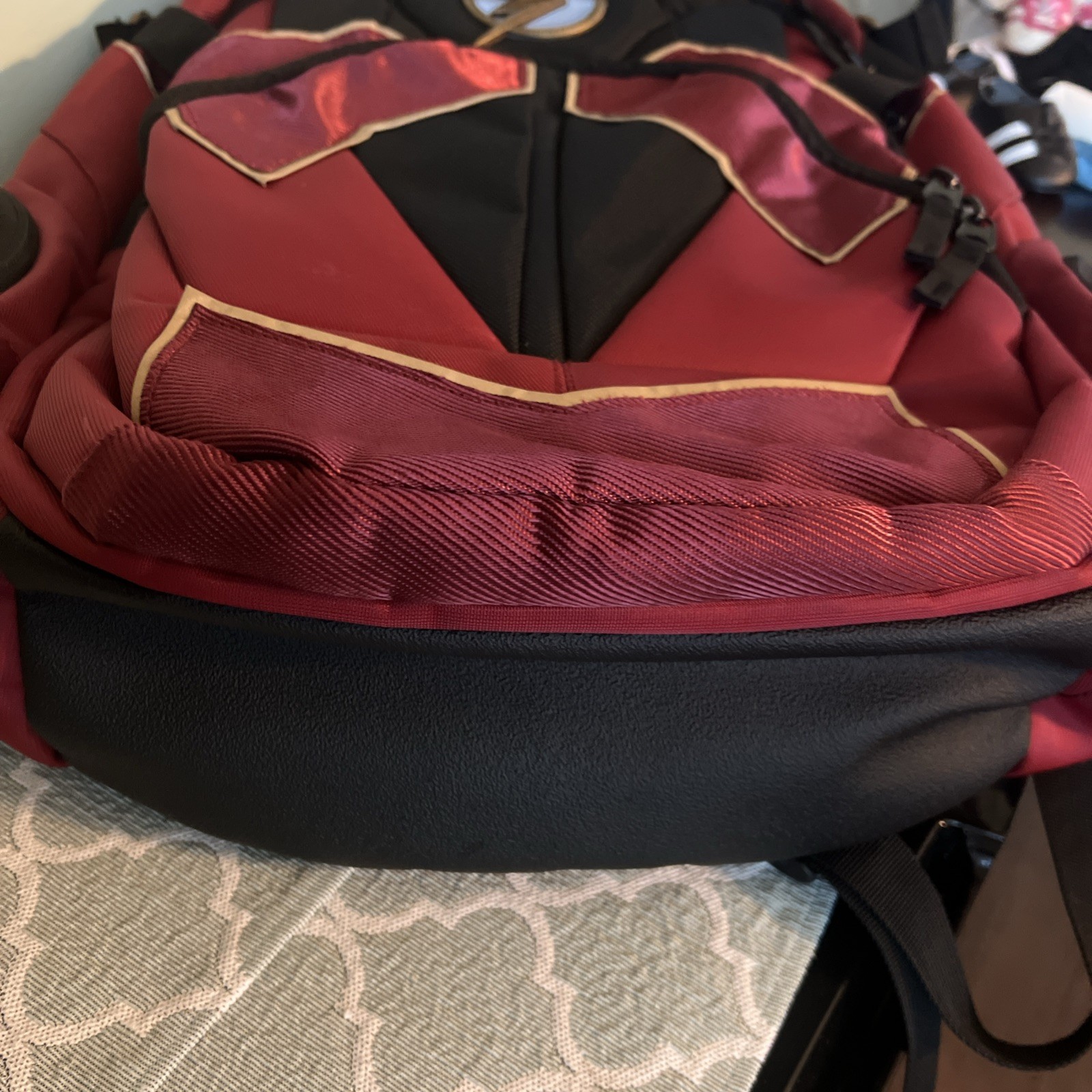 2018 Justice League/Dc Comics The Flash Tactical Style Laptop Backpack NWOT