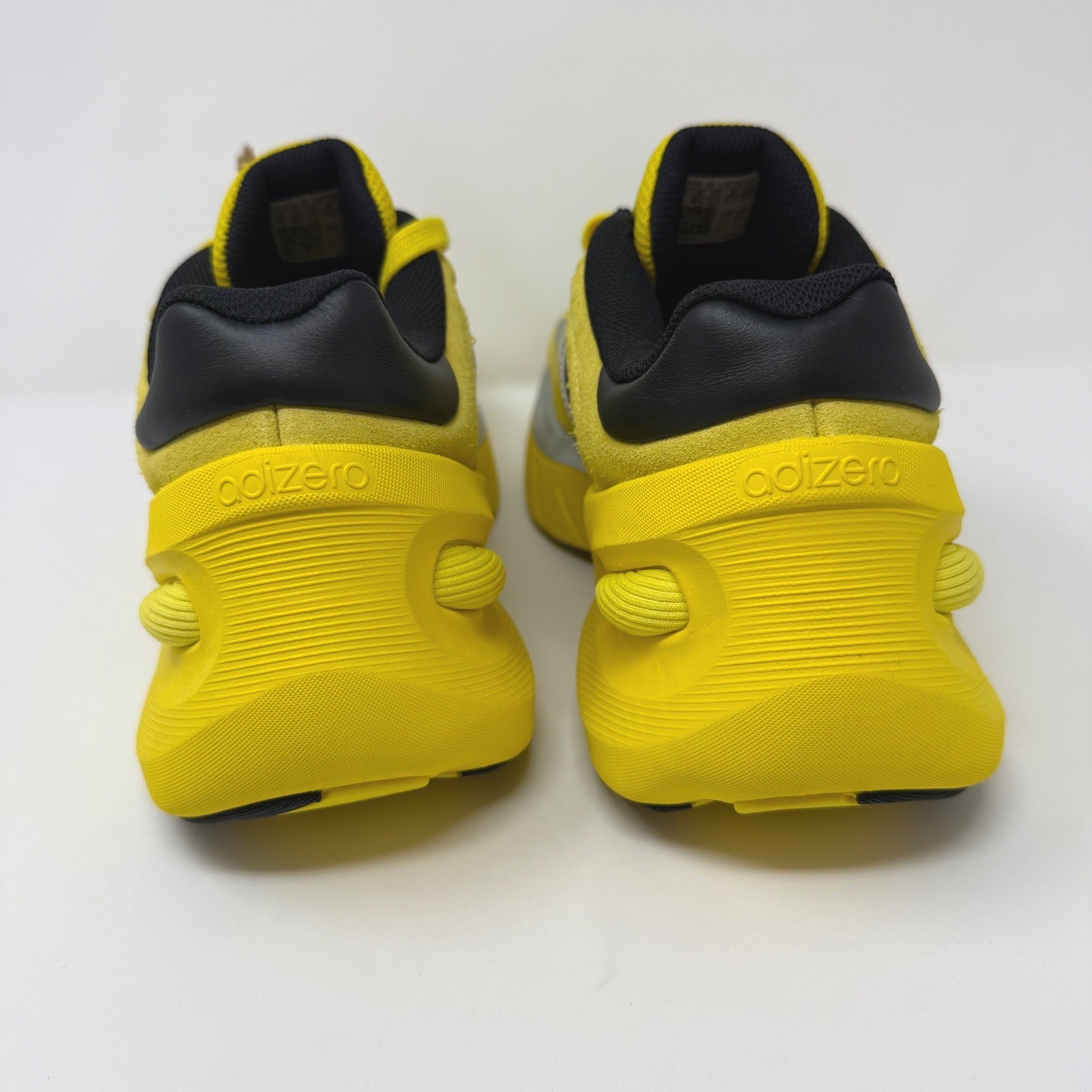 Adidas Adizero Goukana Mens Size 9 Running Shoes Yellow Silver JP7177 NEW