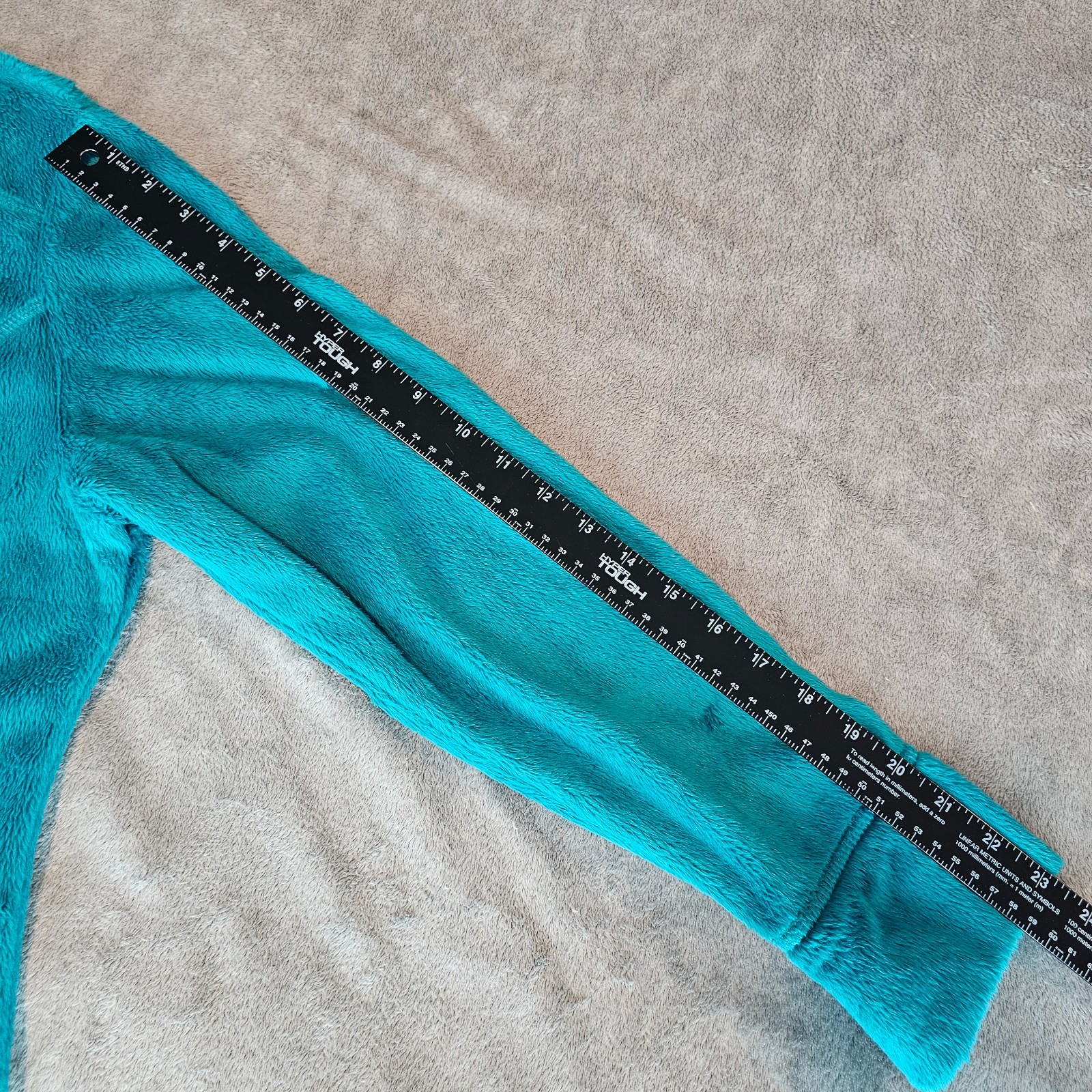 Free Country Womens Teal Full Zip Long Sleeve Fleece Jacket Size XL