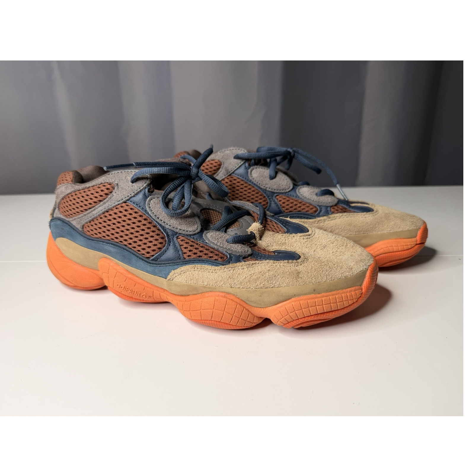 adidas Yeezy 500 Enflame GZ5541 Men’s Lace Up Low Top Suede Sneaker 2021